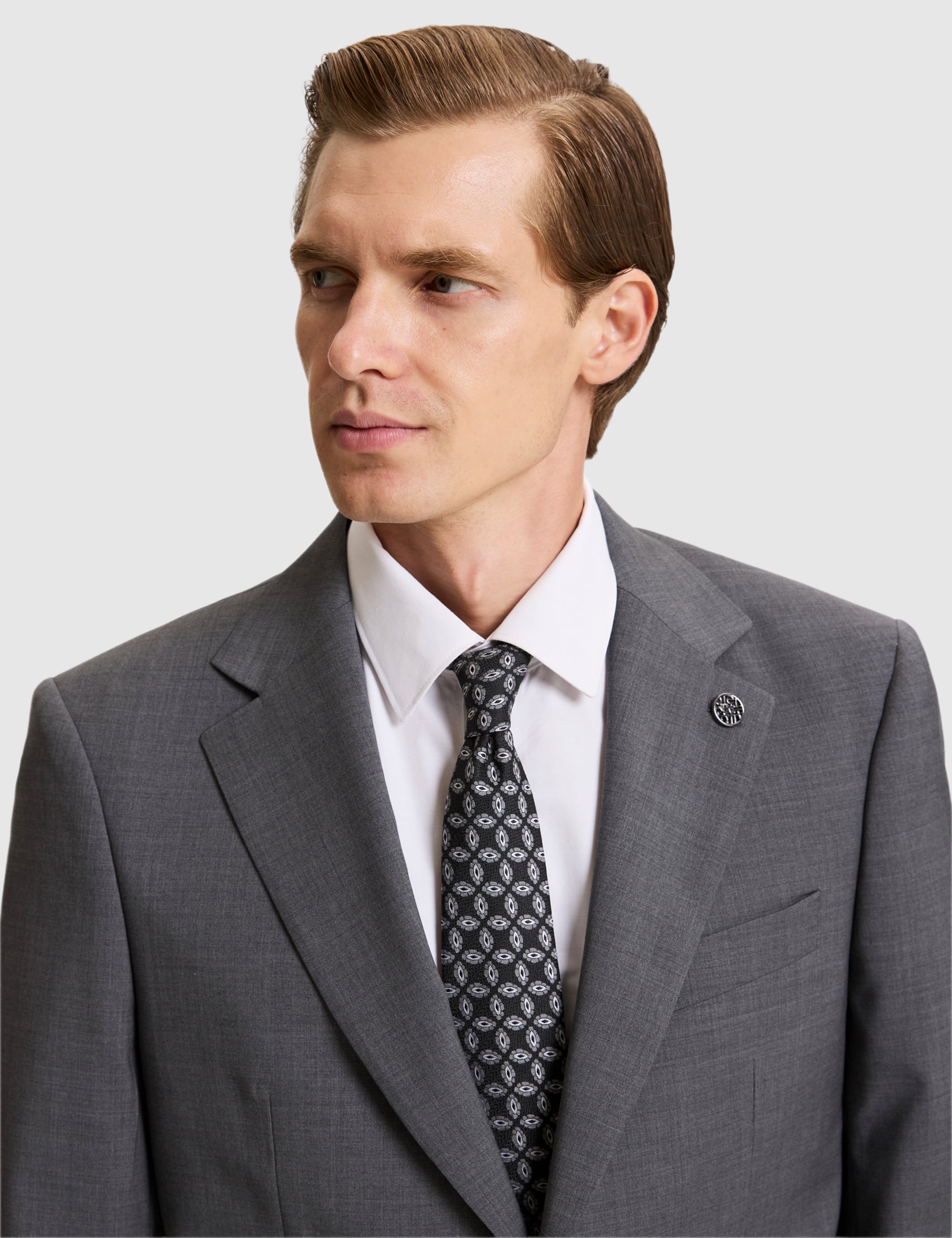 Füme SLIM TAILORED Takım Elbise - Image 3