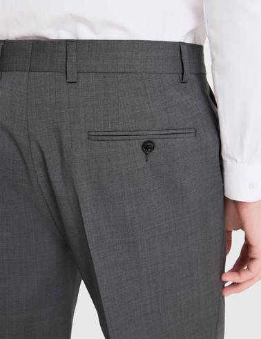 Füme Slim Tailored Fit %100 Yün Takım Elbise