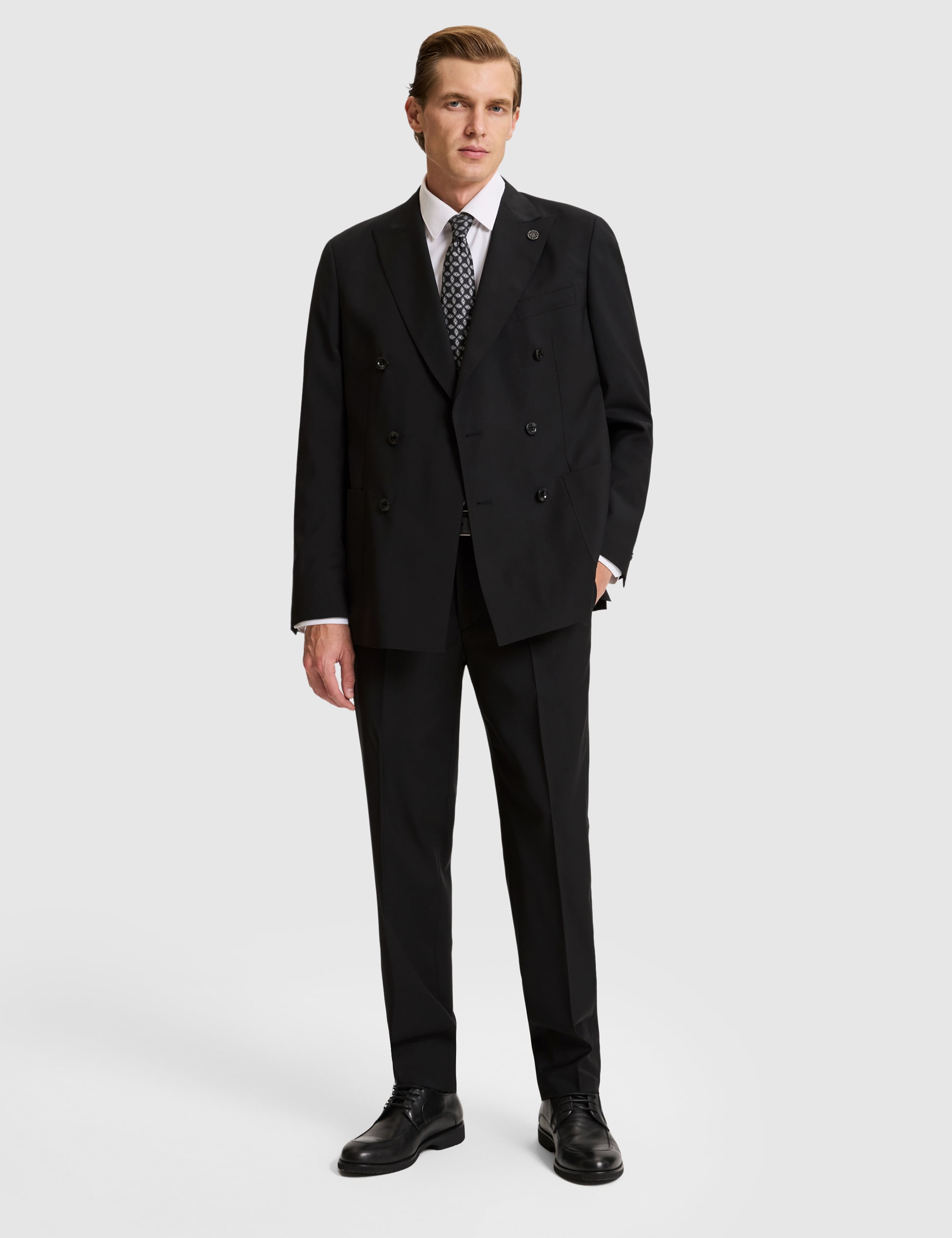 Siyah SLIM TAILORED Takım Elbise