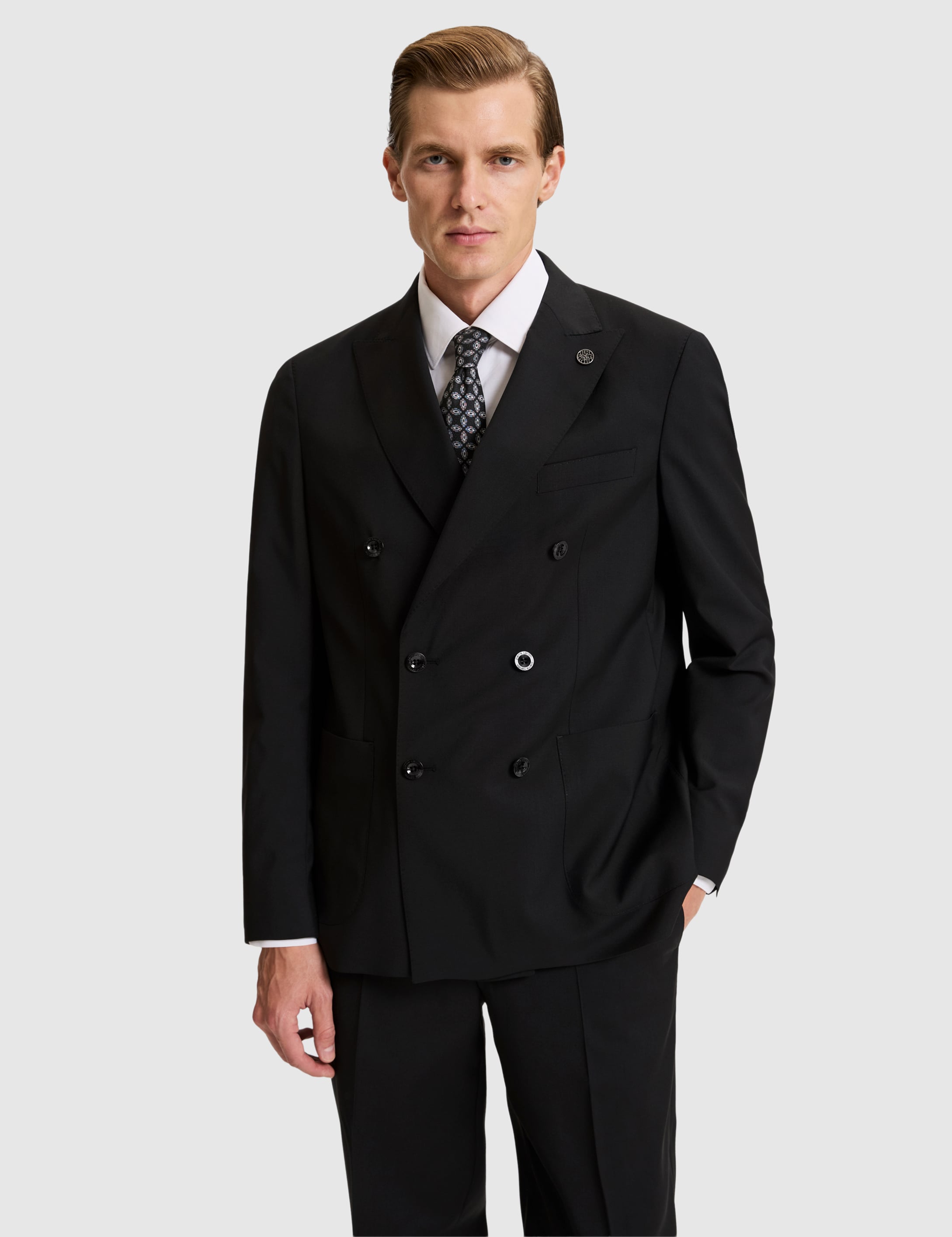Siyah SLIM TAILORED Takım Elbise
