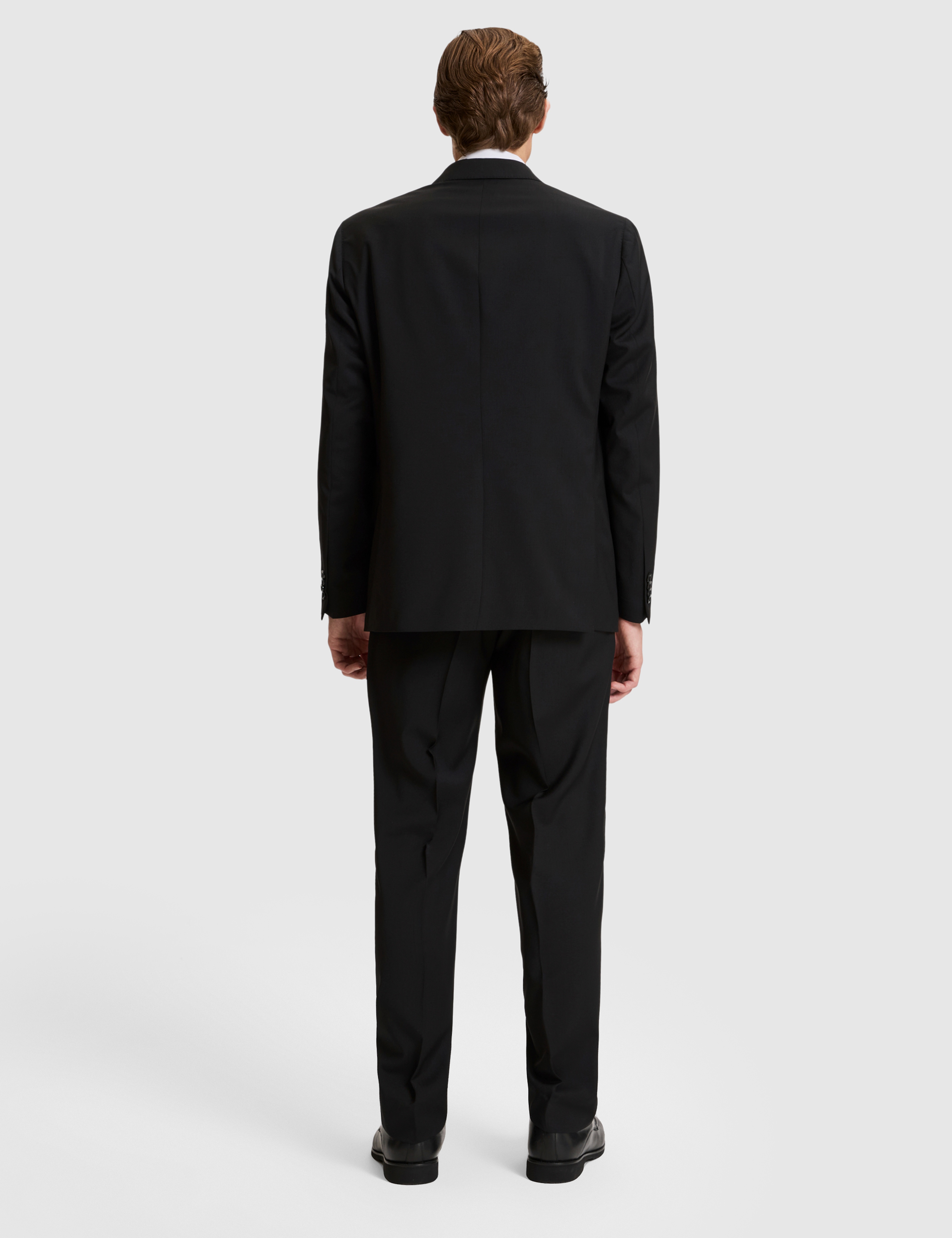 Siyah SLIM TAILORED Takım Elbise - Image 5