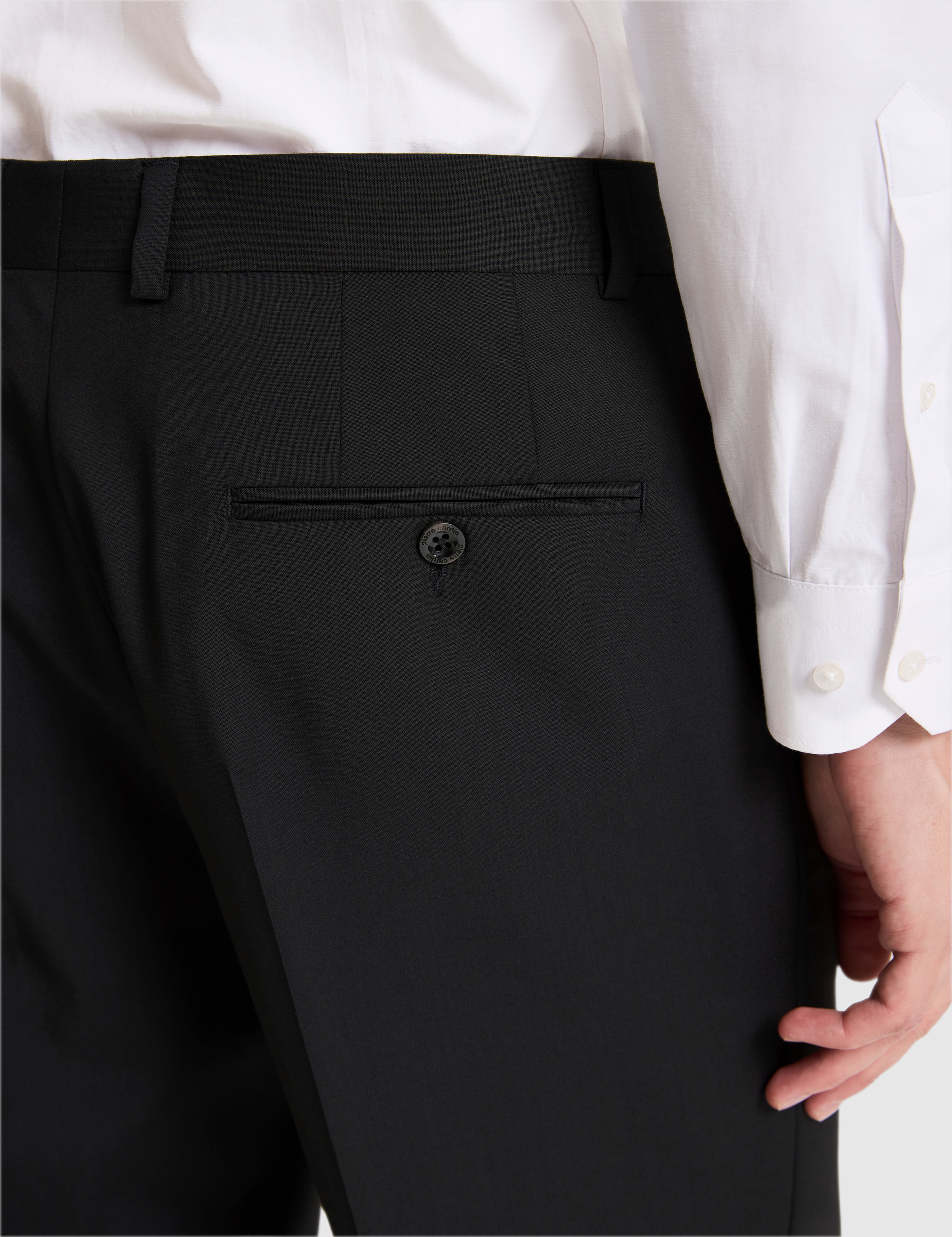 Siyah SLIM TAILORED Takım Elbise - Image 6
