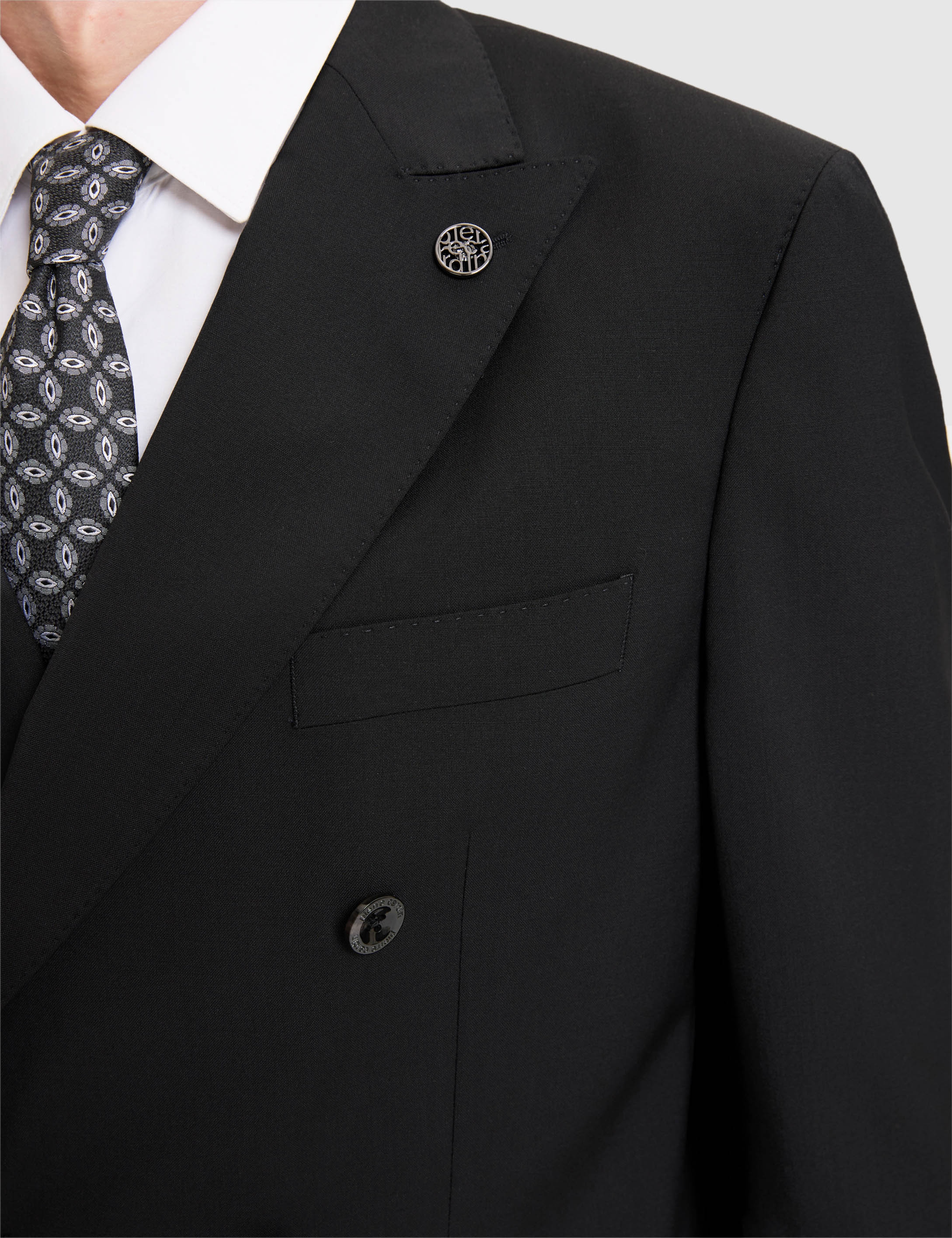 Siyah SLIM TAILORED Takım Elbise
