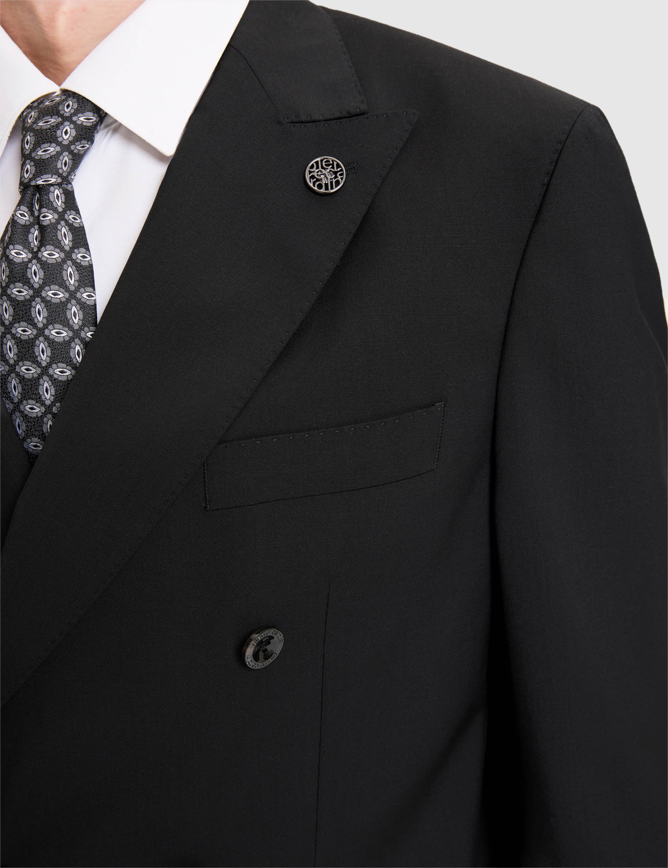 Siyah SLIM TAILORED Takım Elbise
