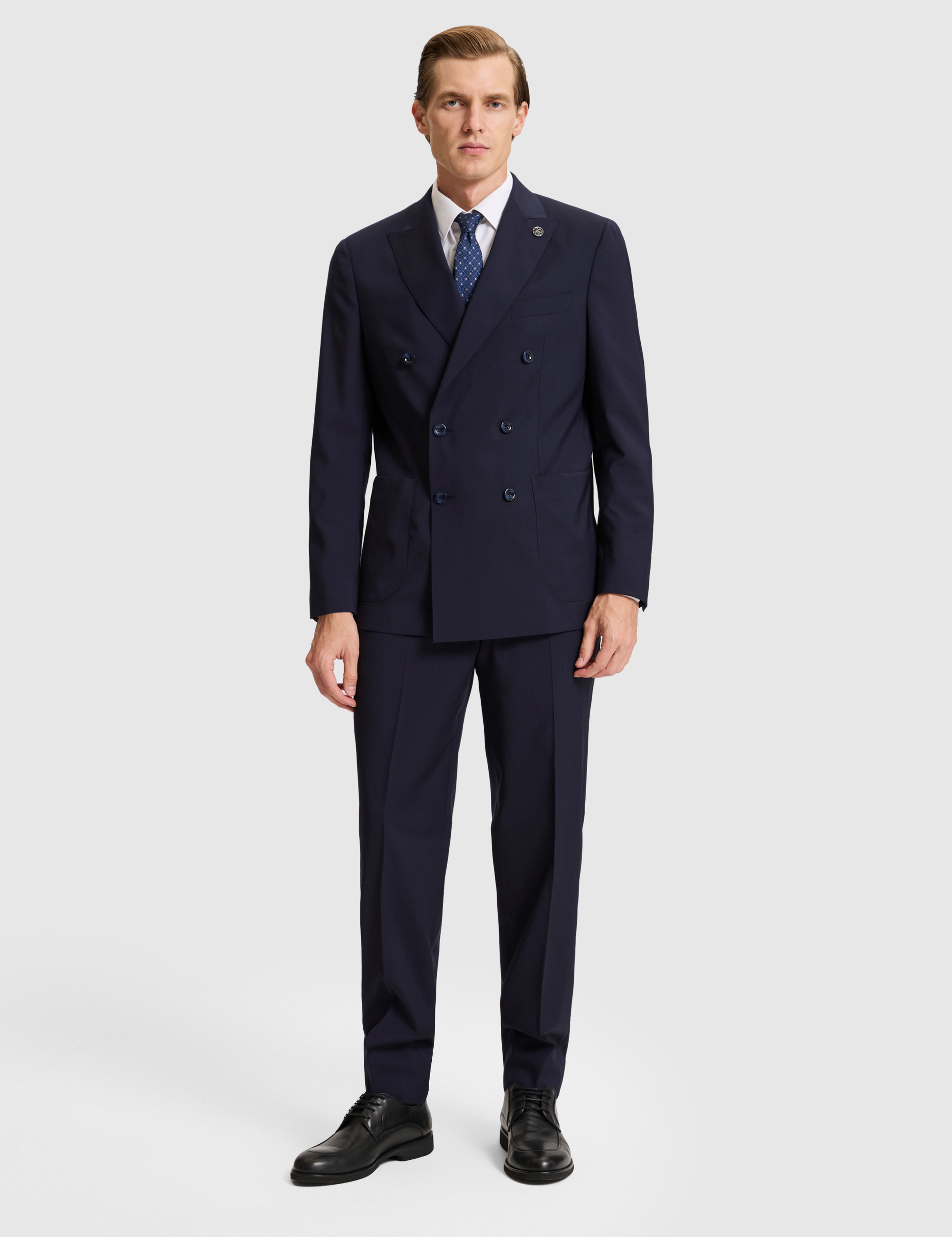 Lacivert SLIM TAILORED Takım Elbise - Image 5