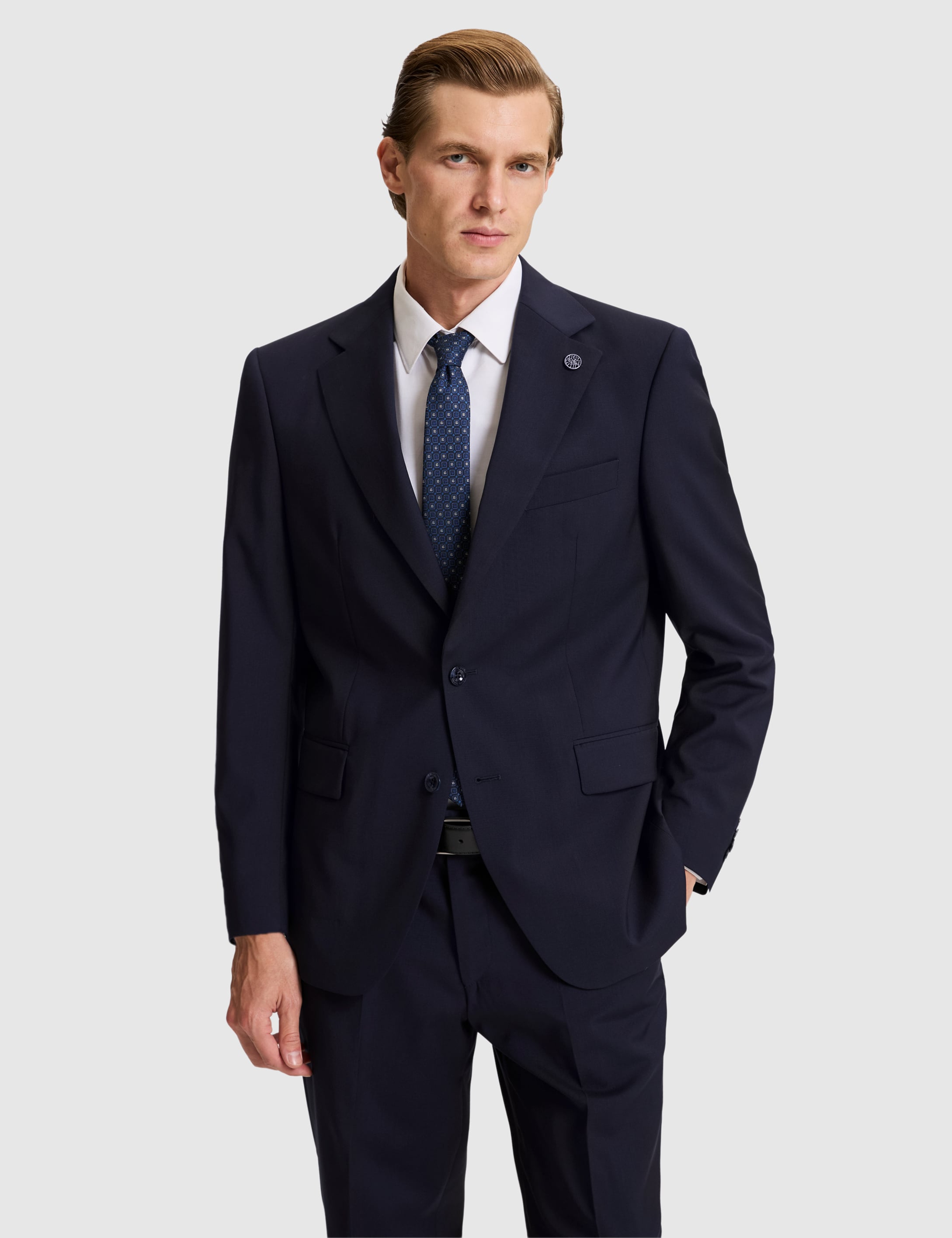 Lacivert SLIM TAILORED Takım Elbise