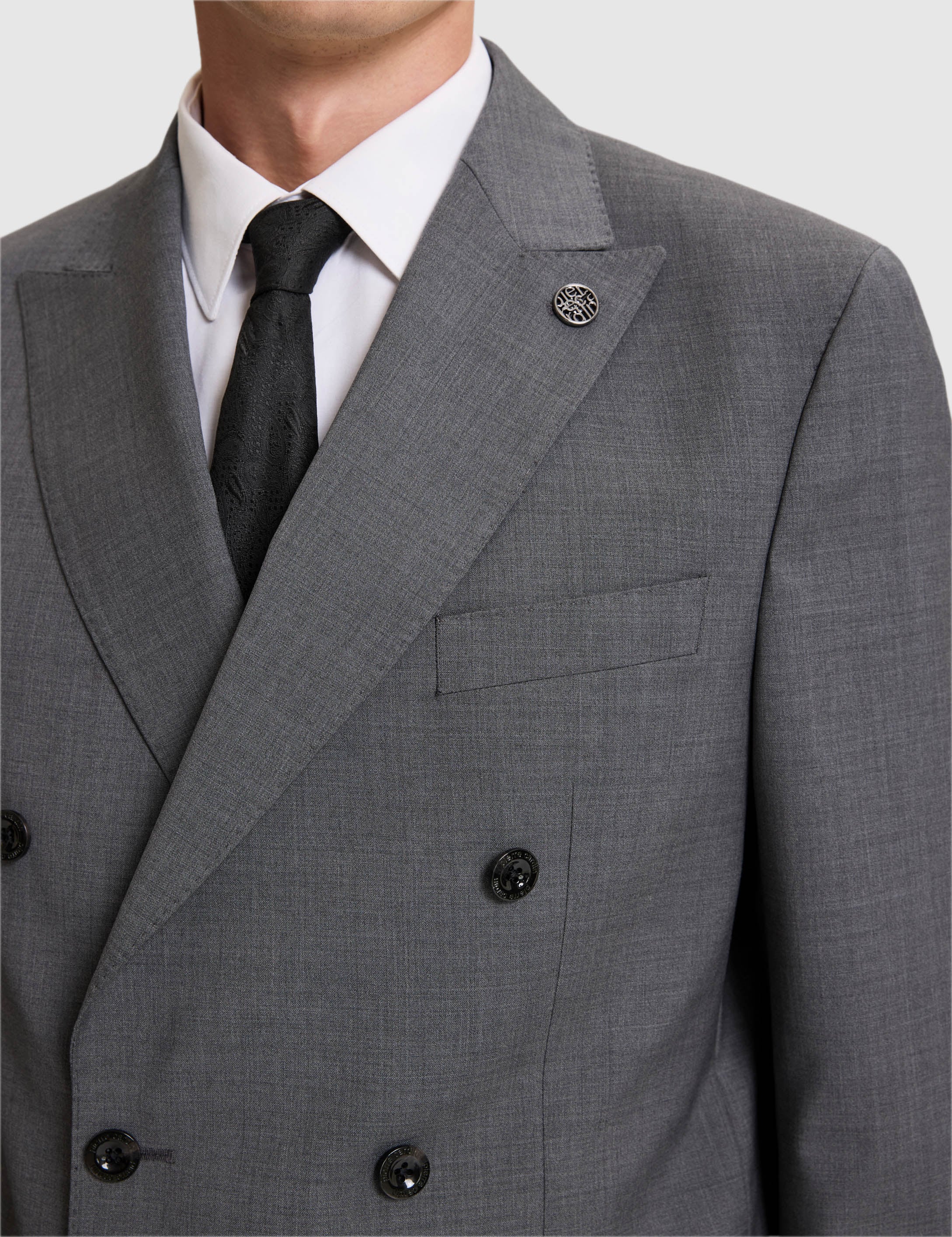 Füme SLIM TAILORED Takım Elbise - 50328721083