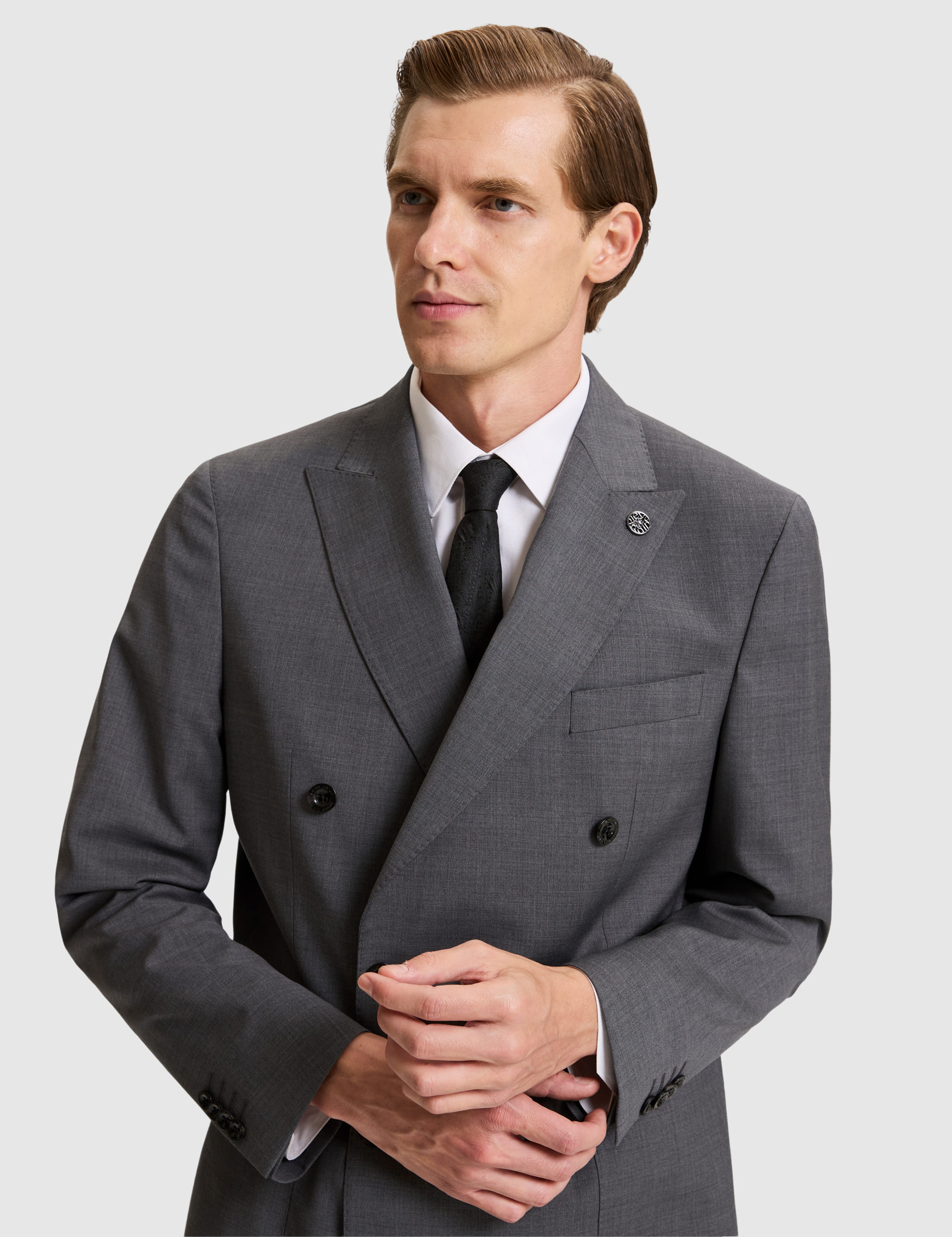 Füme SLIM TAILORED Takım Elbise - Image 3