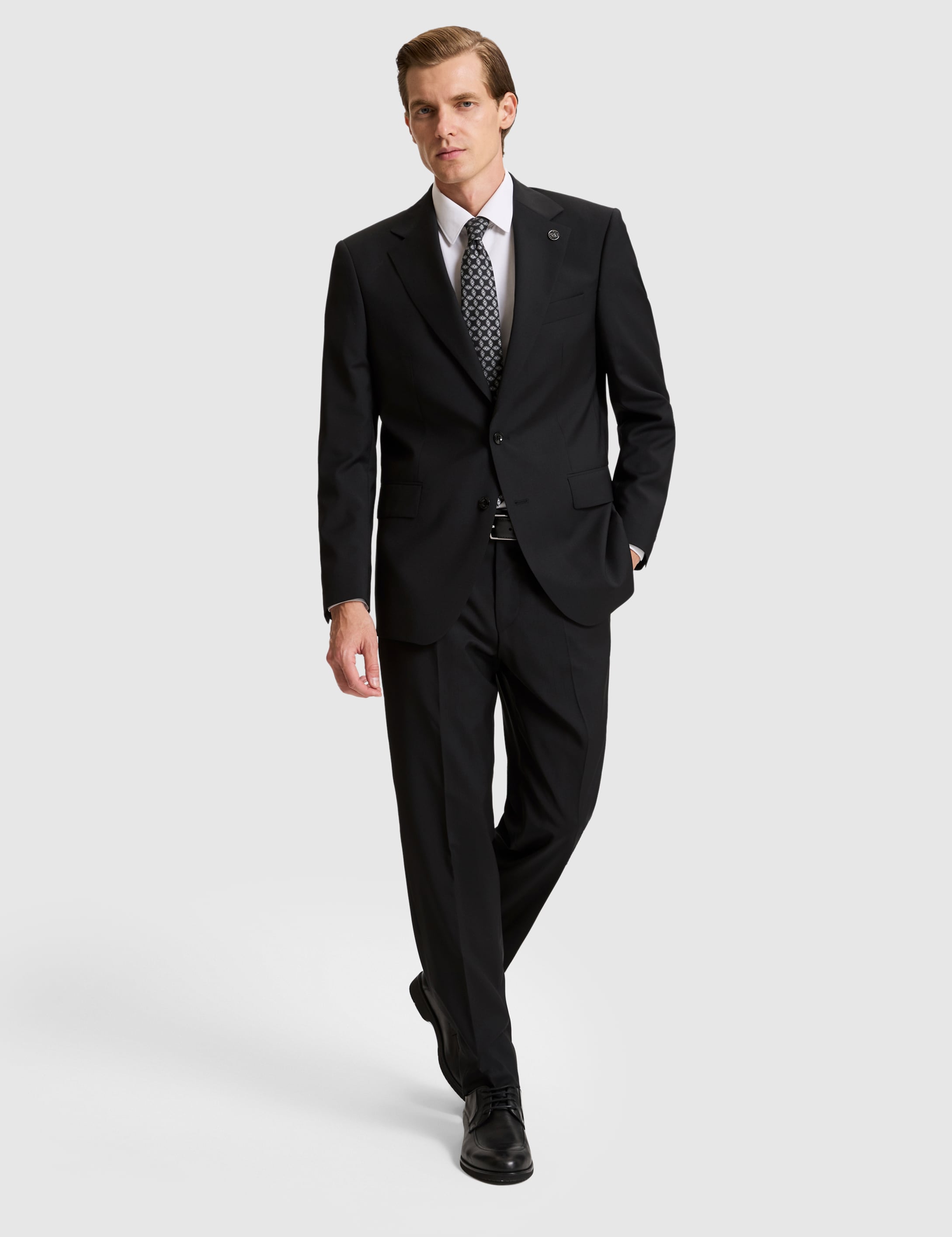 Siyah SLIM TAILORED Takım Elbise - 50328697050