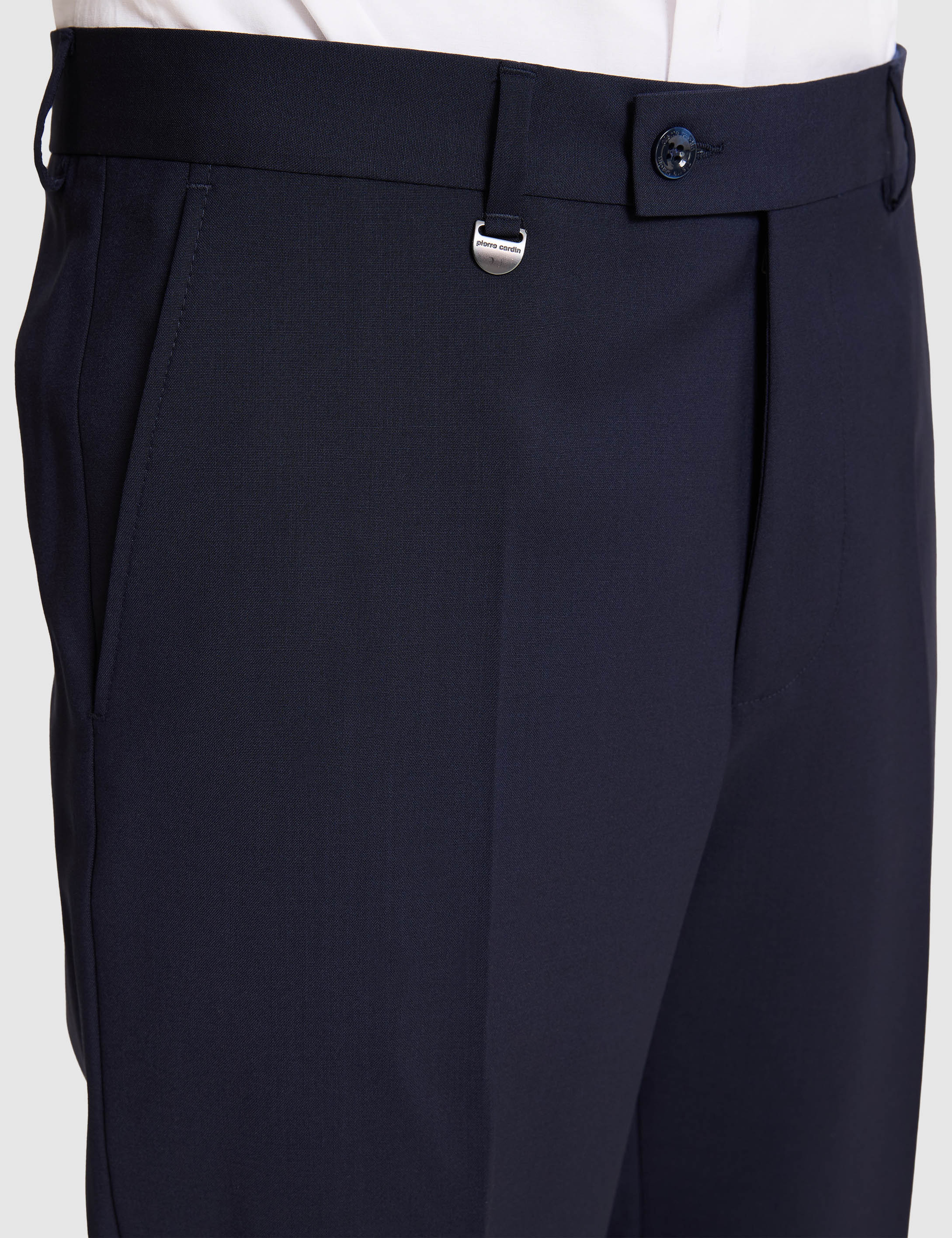 Lacivert SLIM TAILORED Kumaş Pantolon - Image 6