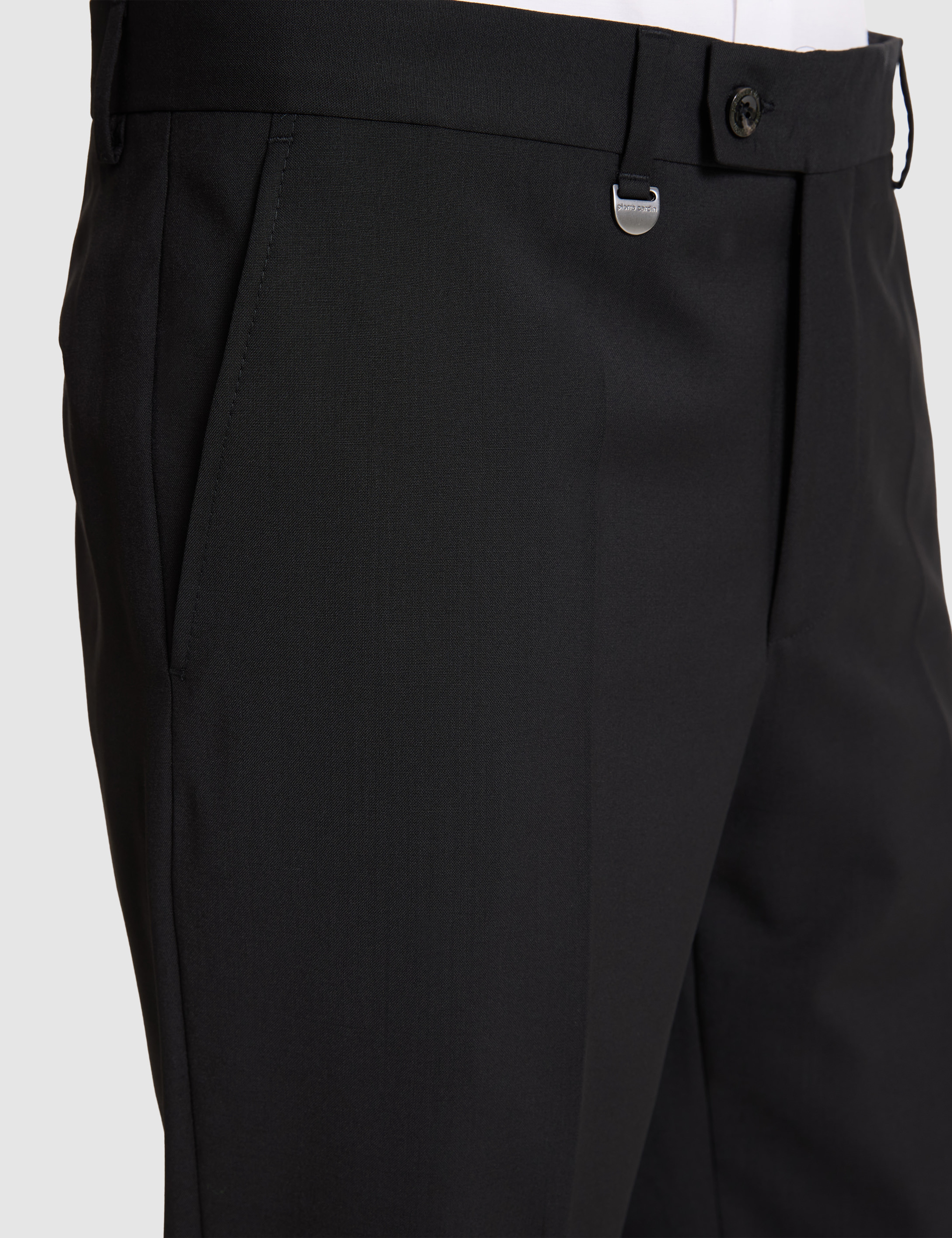 Siyah SLIM TAILORED Kumaş Pantolon