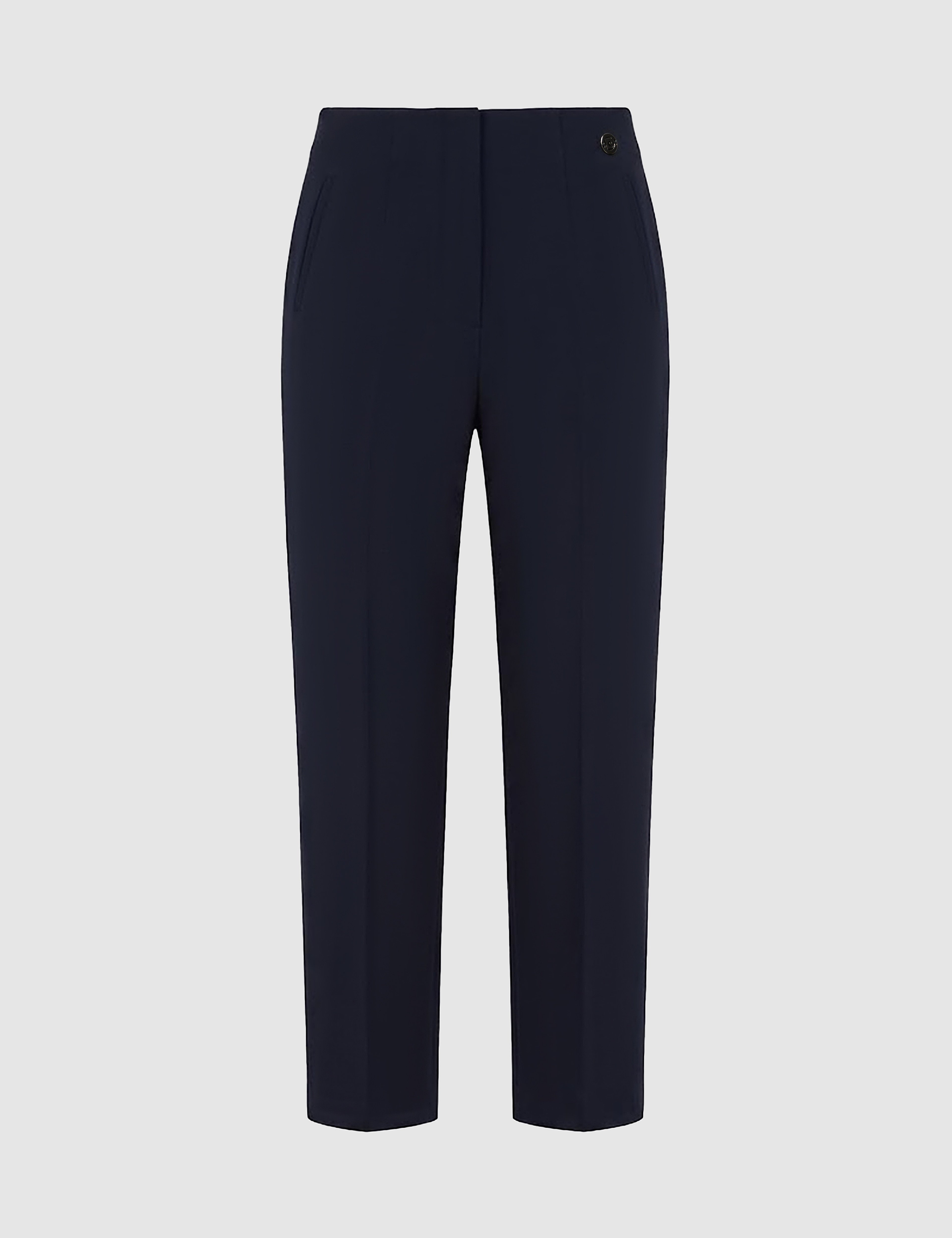 Lacivert Carrot Fit Kumaş Pantolon