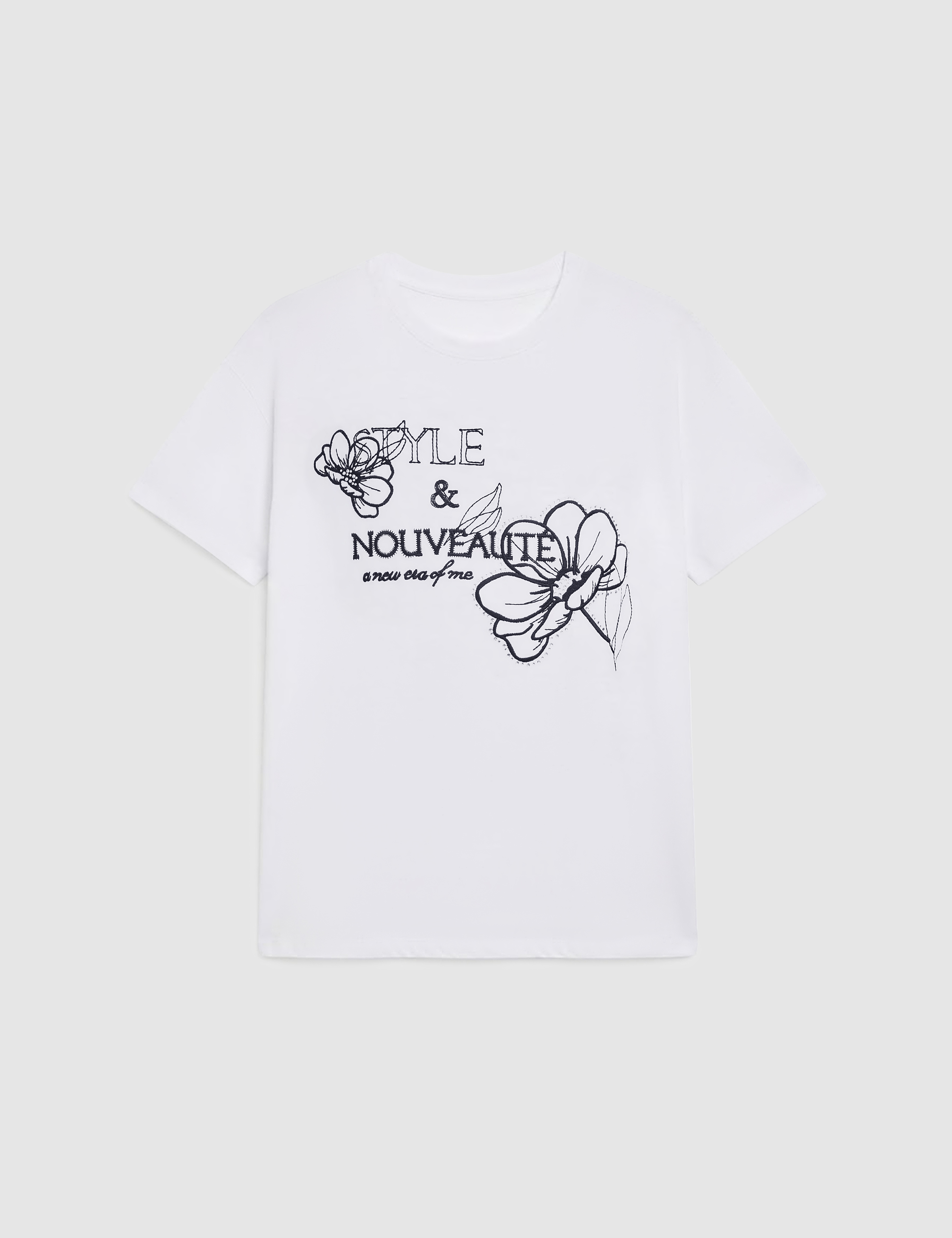 Beyaz Oversize Tişört