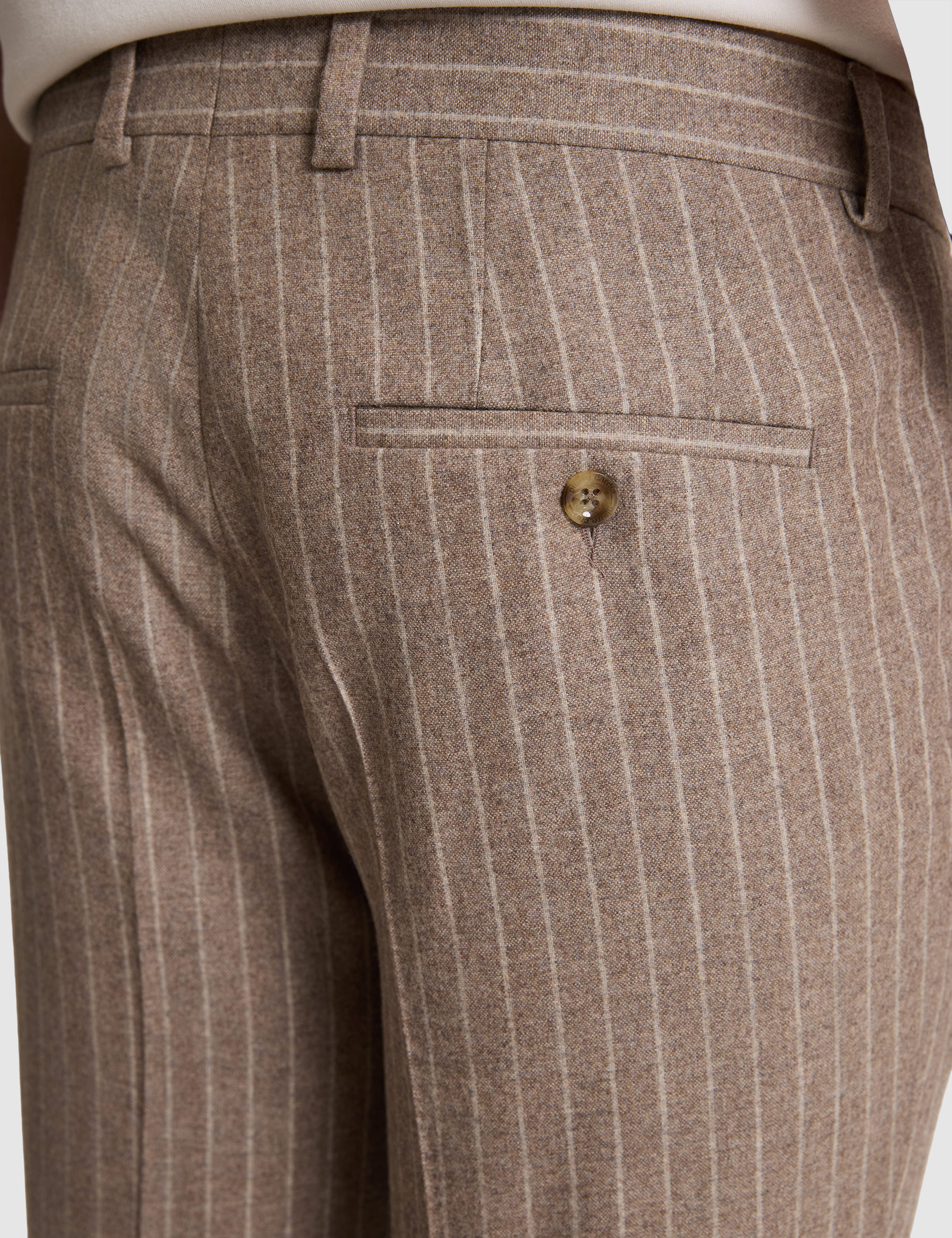 Açık Kahverengi Slim Fit Takım Elbise - Image 6