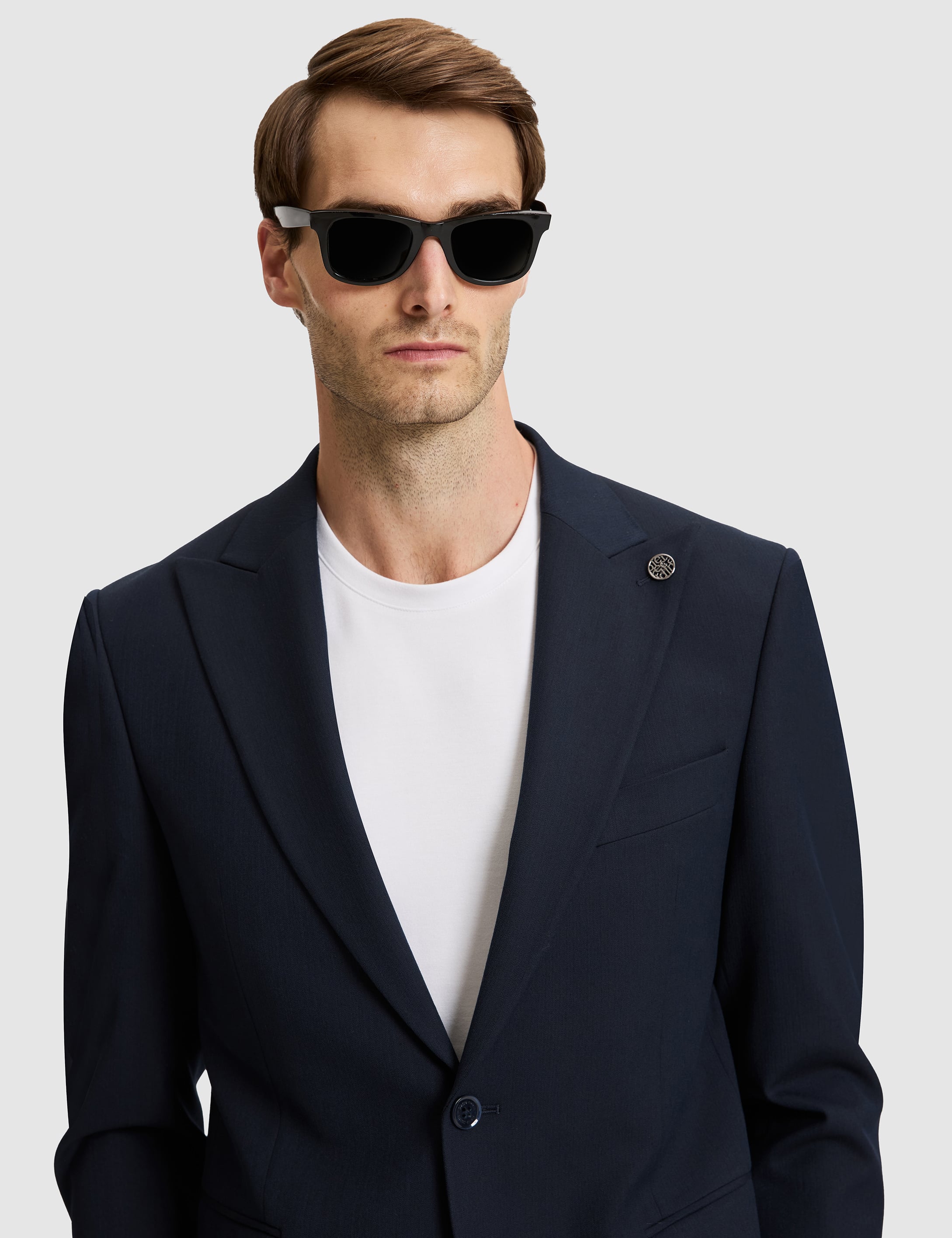 Lacivert Slim Fit Takım Elbise