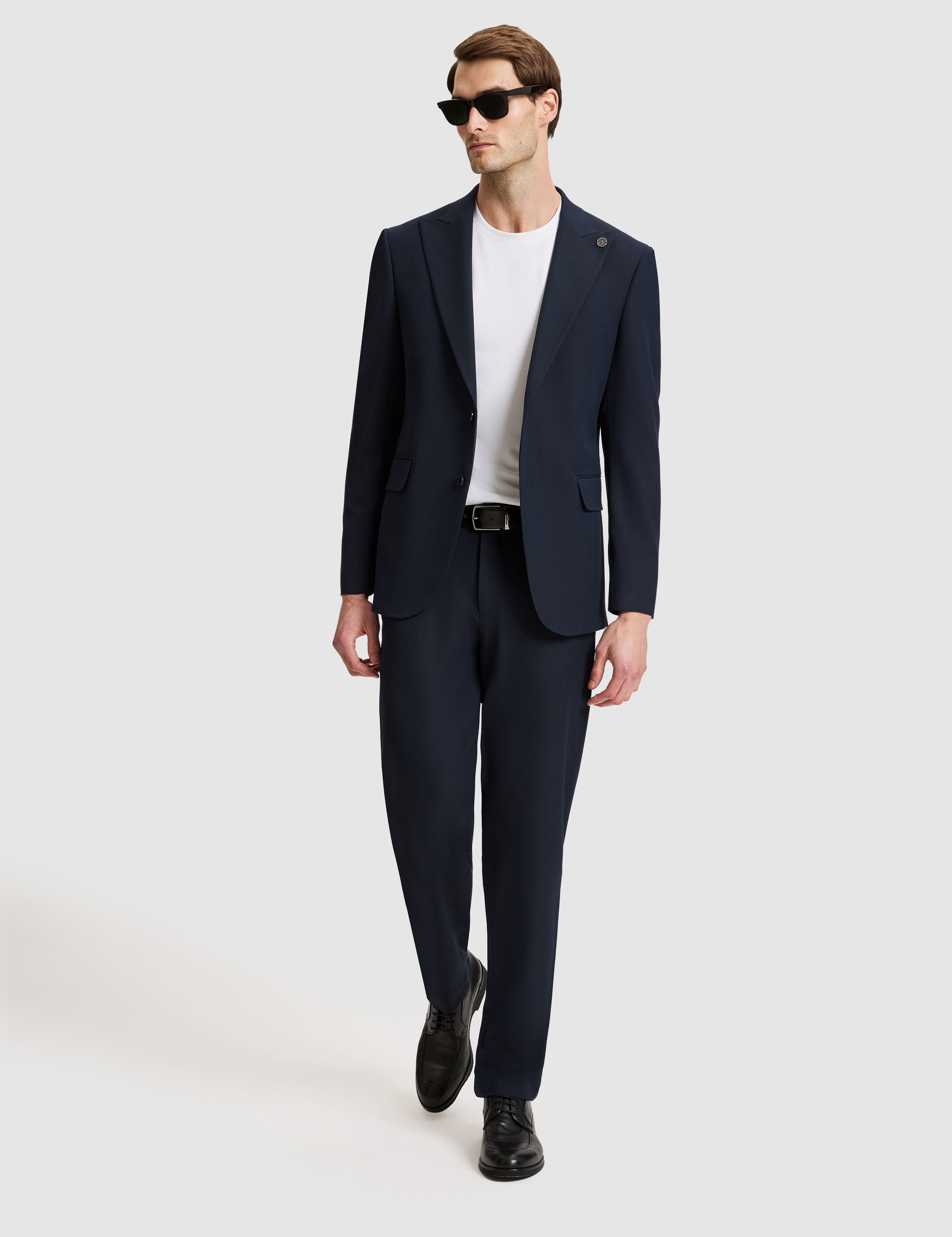 Lacivert Slim Fit Takım Elbise - Image 2