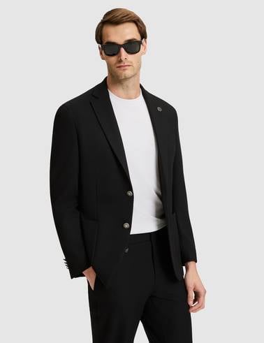Siyah SLIM TAILORED Ceket