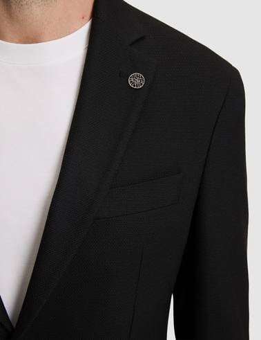 Siyah SLIM TAILORED Ceket