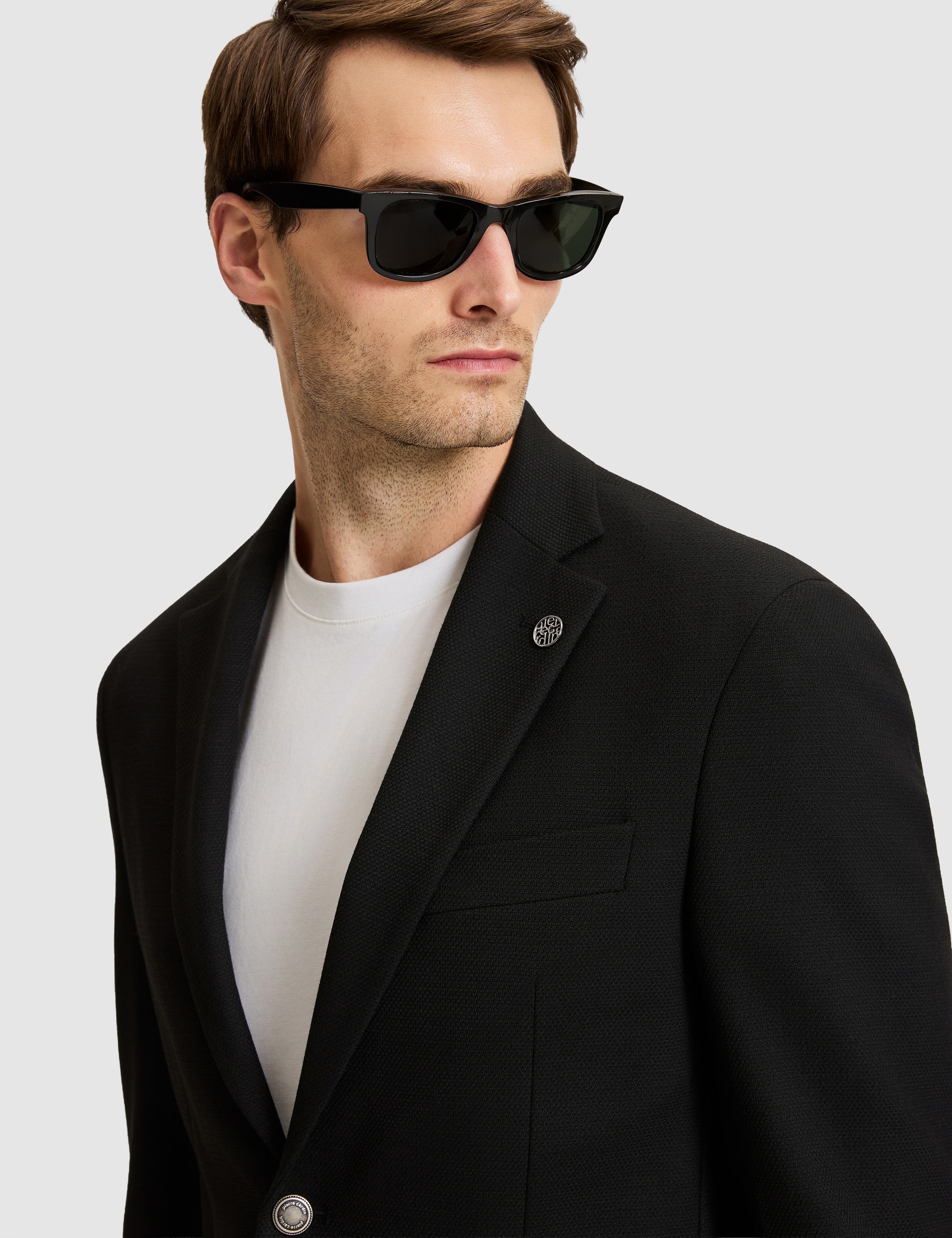 Siyah SLIM TAILORED Ceket - Image 3
