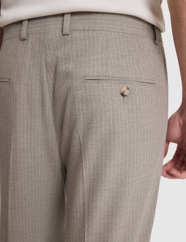 Bej Slim Fit Takım Elbise
