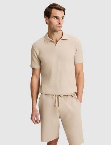 Koyu Bej Regular Fit Polo Yaka Tişört
