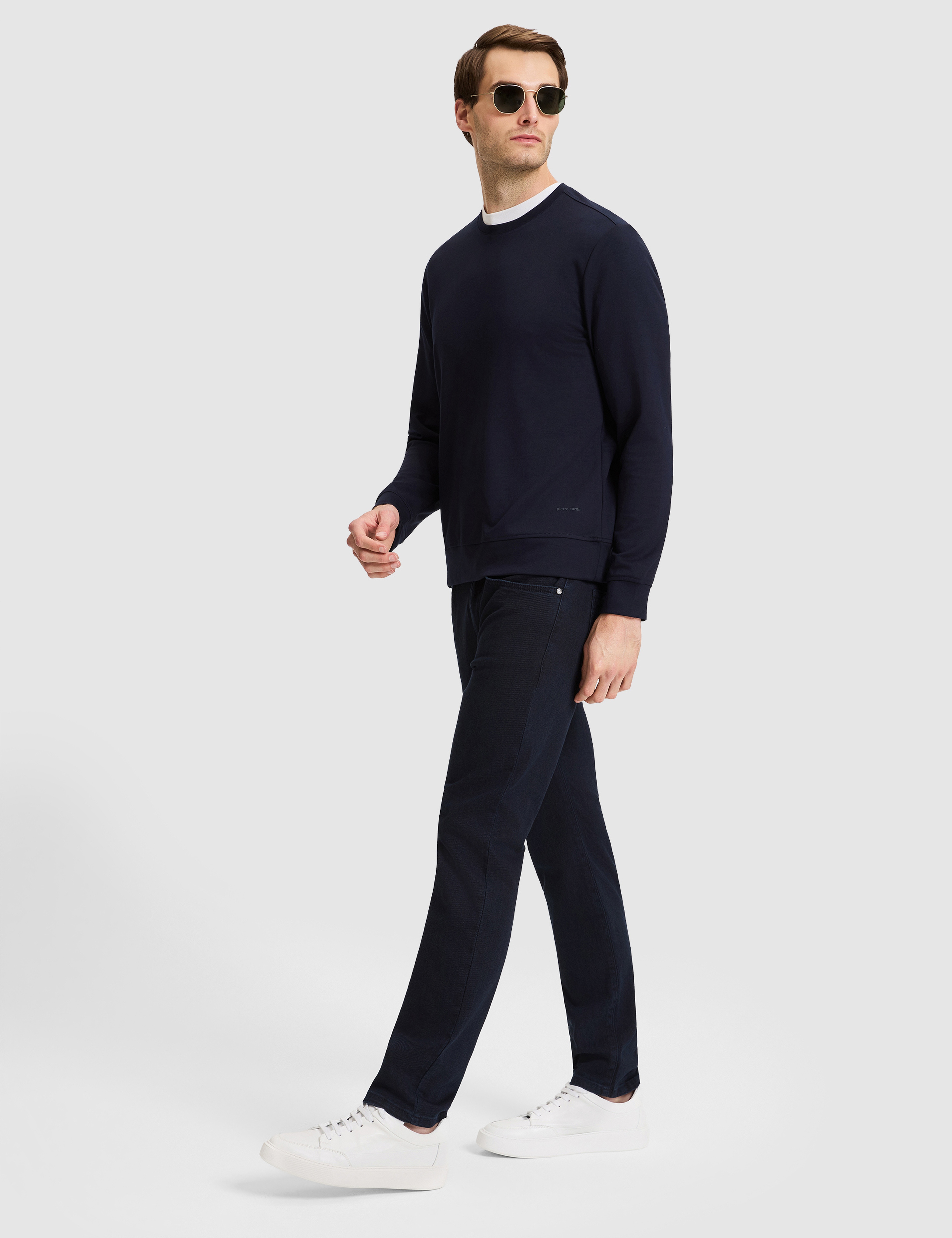 Lacivert Regular Fit Sweatshirt - Image 4