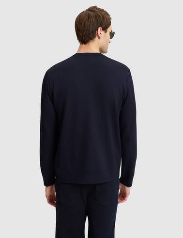 Lacivert Regular Fit Sweatshirt