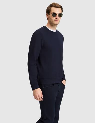Lacivert Regular Fit Sweatshirt