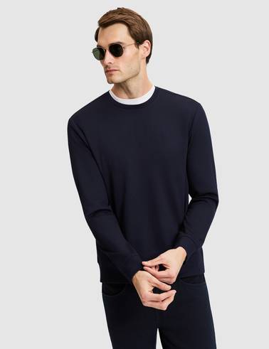 Lacivert Regular Fit Sweatshirt