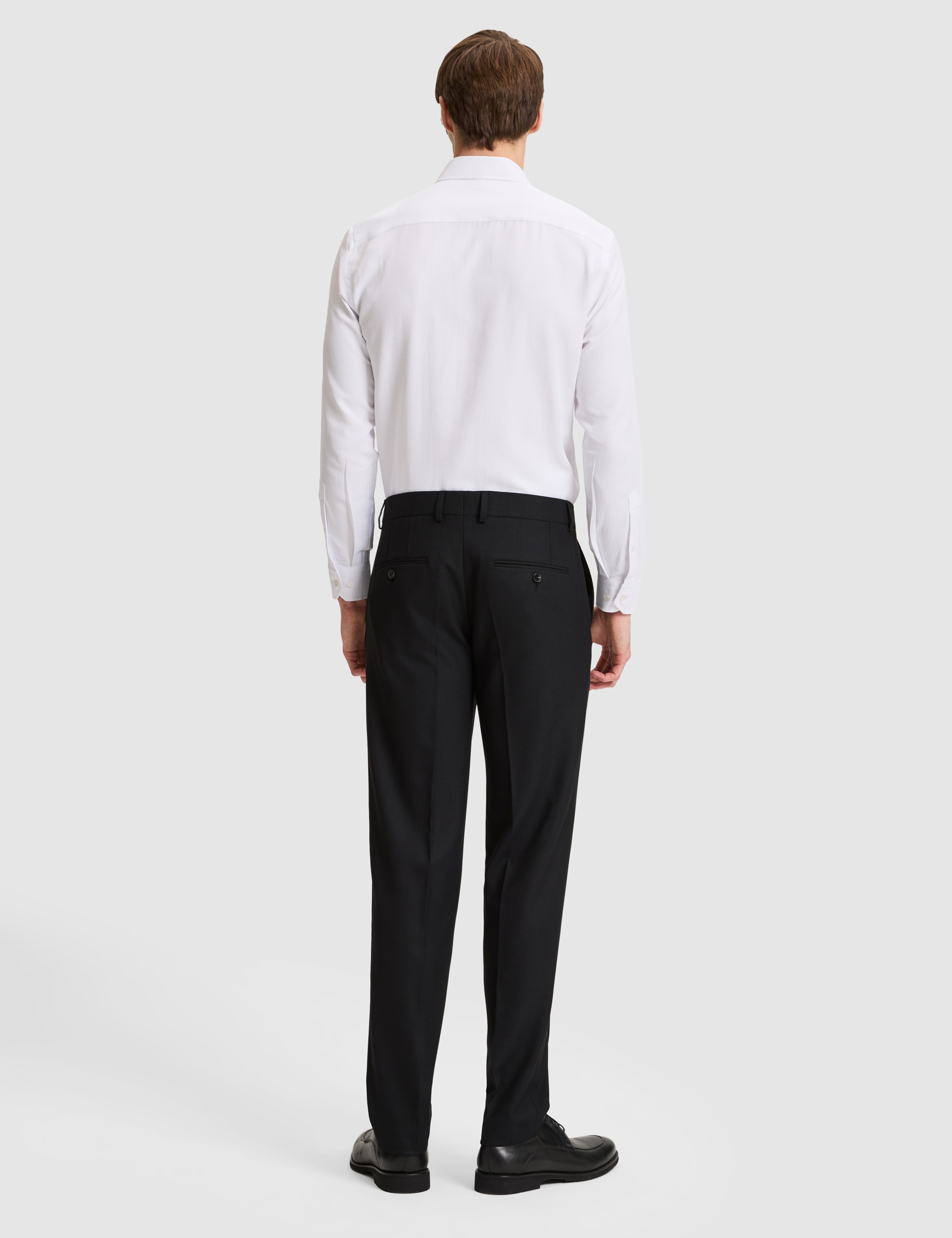 Siyah SLIM TAILORED Kumaş Pantolon