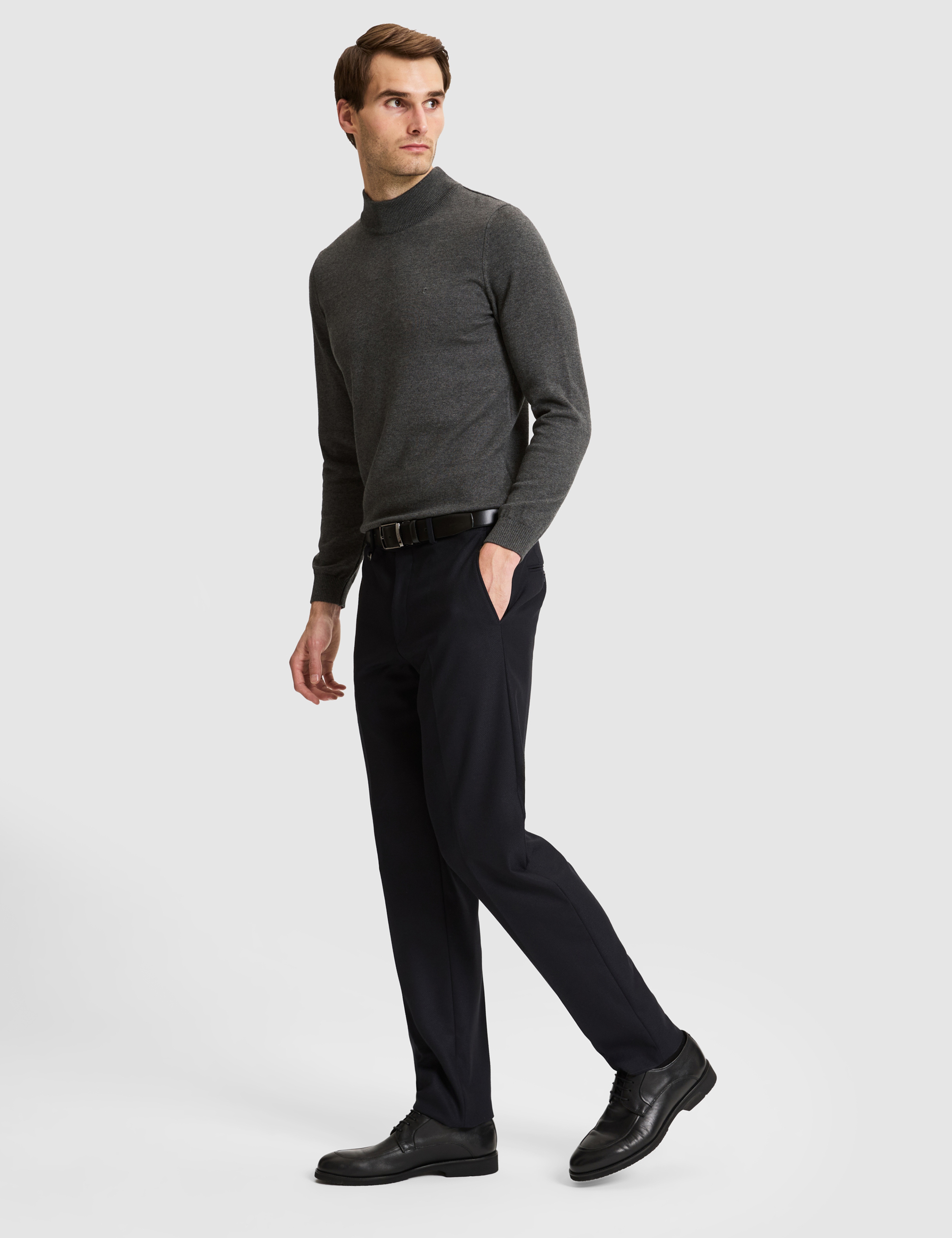 Lacivert SLIM TAILORED Kumaş Pantolon