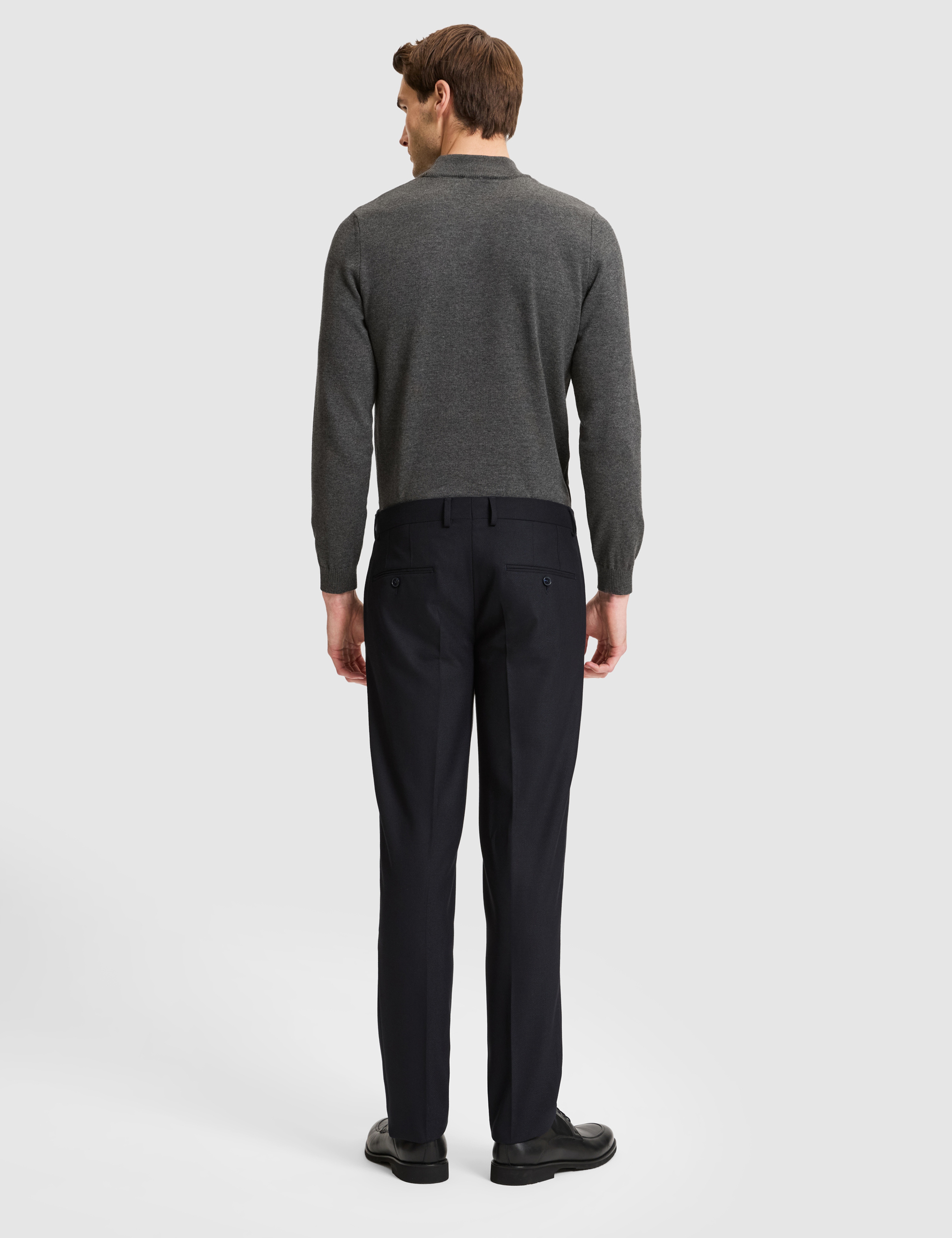 Lacivert SLIM TAILORED Kumaş Pantolon