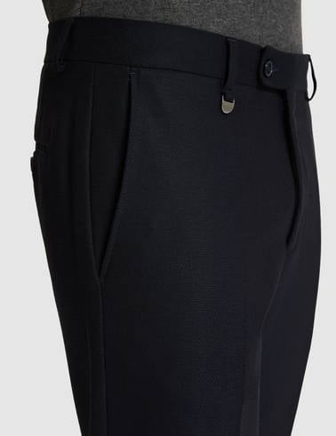 Lacivert SLIM TAILORED Kumaş Pantolon