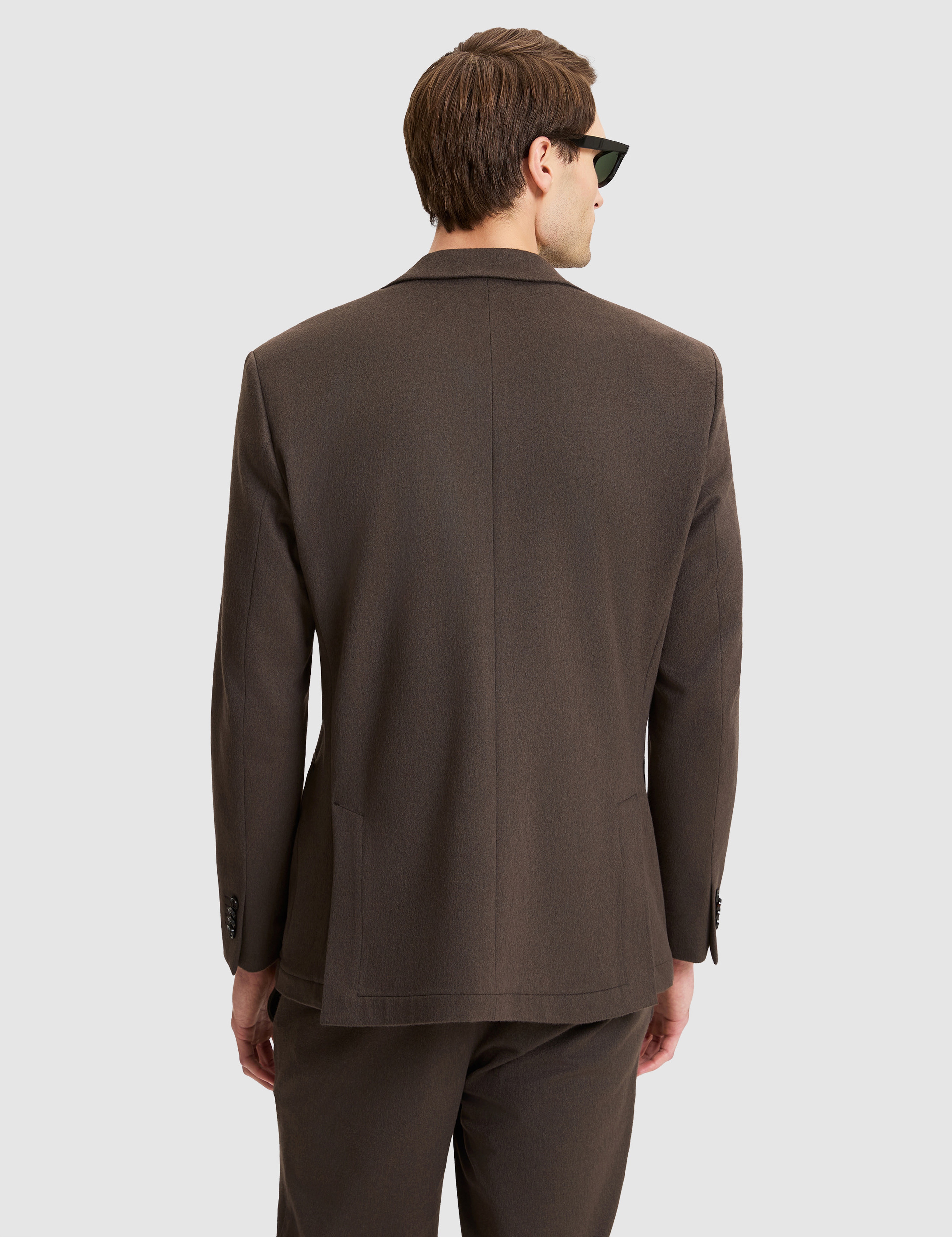 Kahverengi Slim Fit Ceket