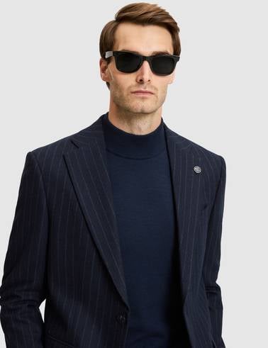 Lacivert Slim Fit Takım Elbise