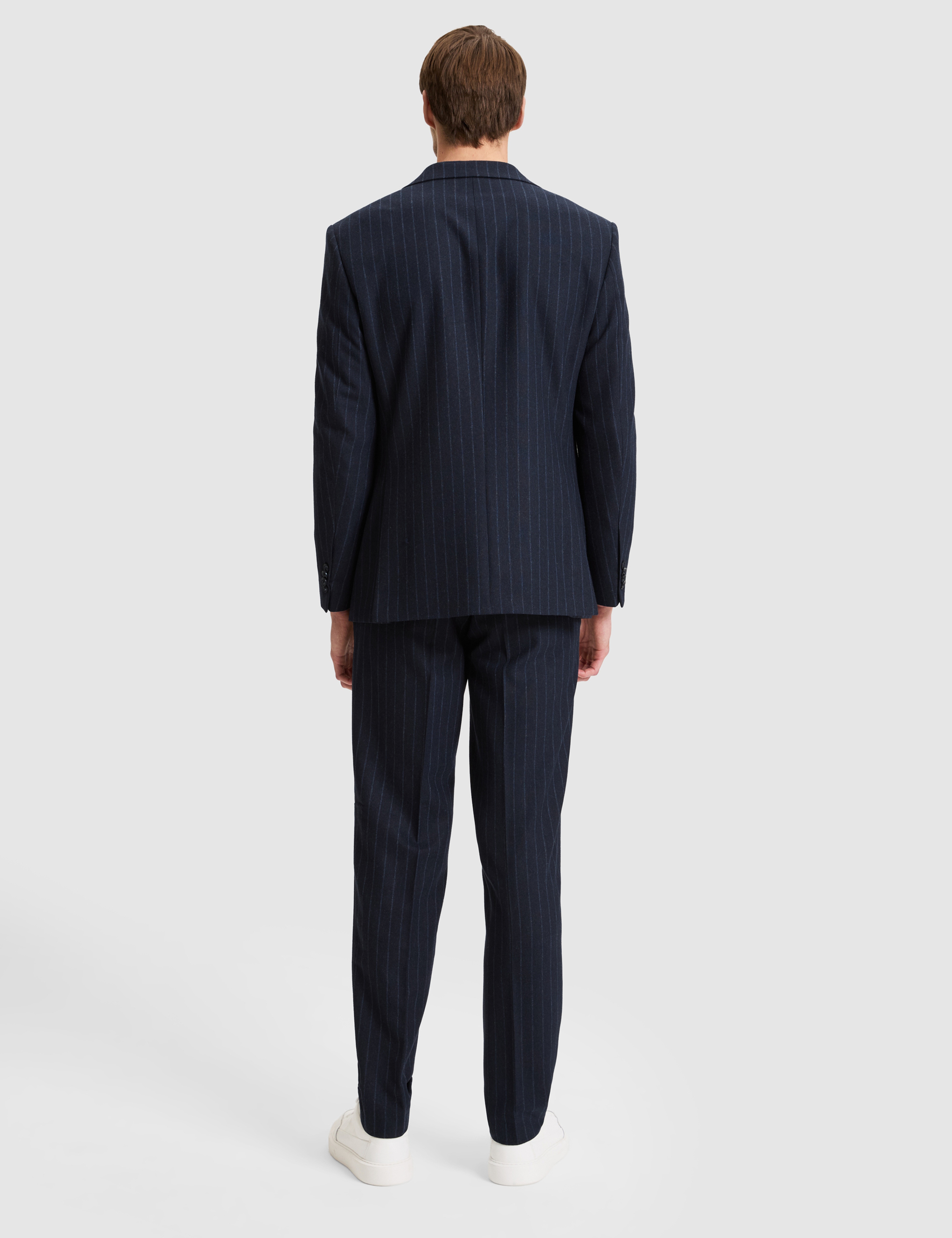 Lacivert Slim Fit Takım Elbise - Image 6