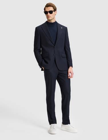 Lacivert Slim Fit Takım Elbise