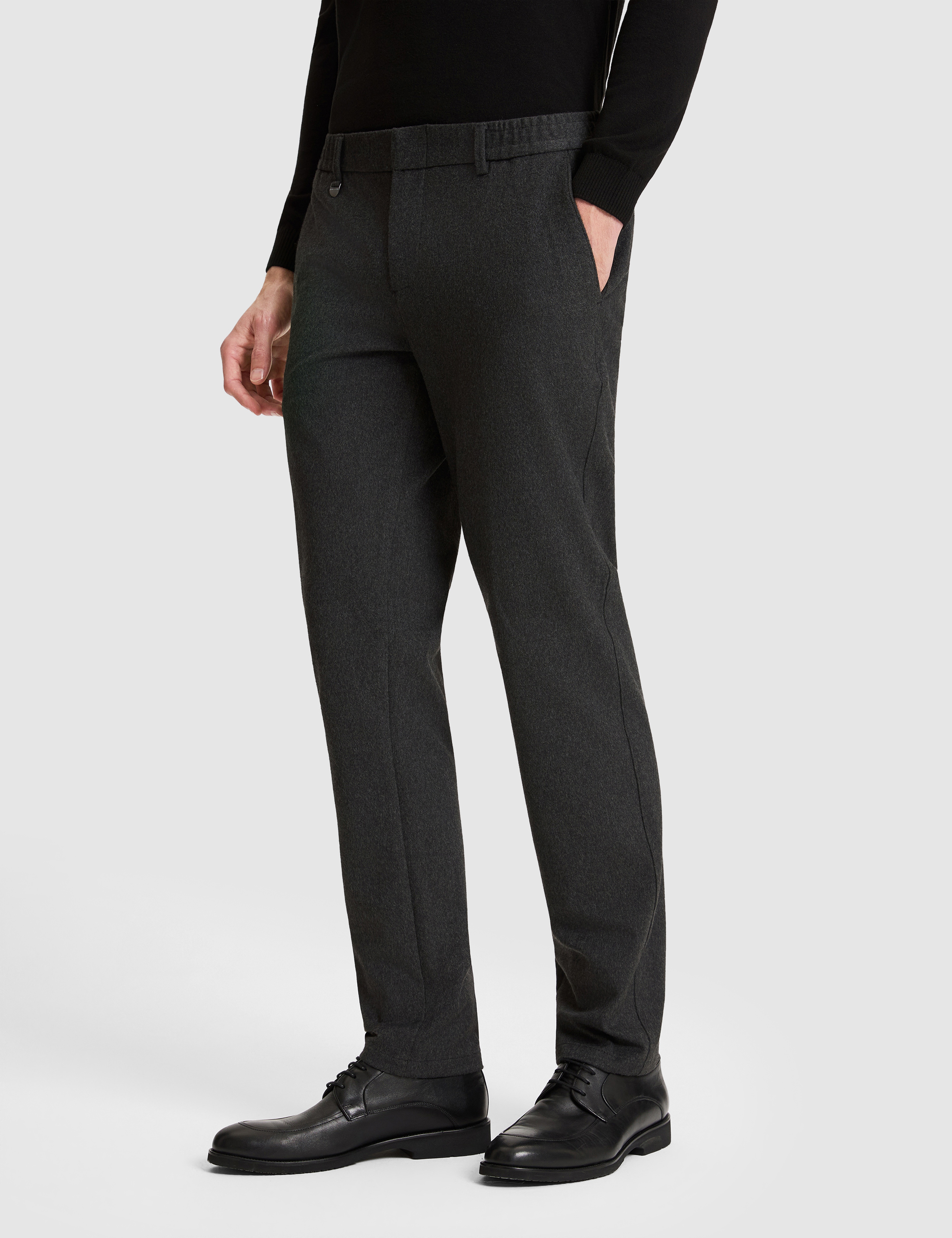 Antrasit Slim Fit Kumaş Pantolon