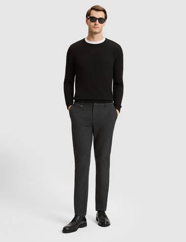 Antrasit Slim Fit Kumaş Pantolon