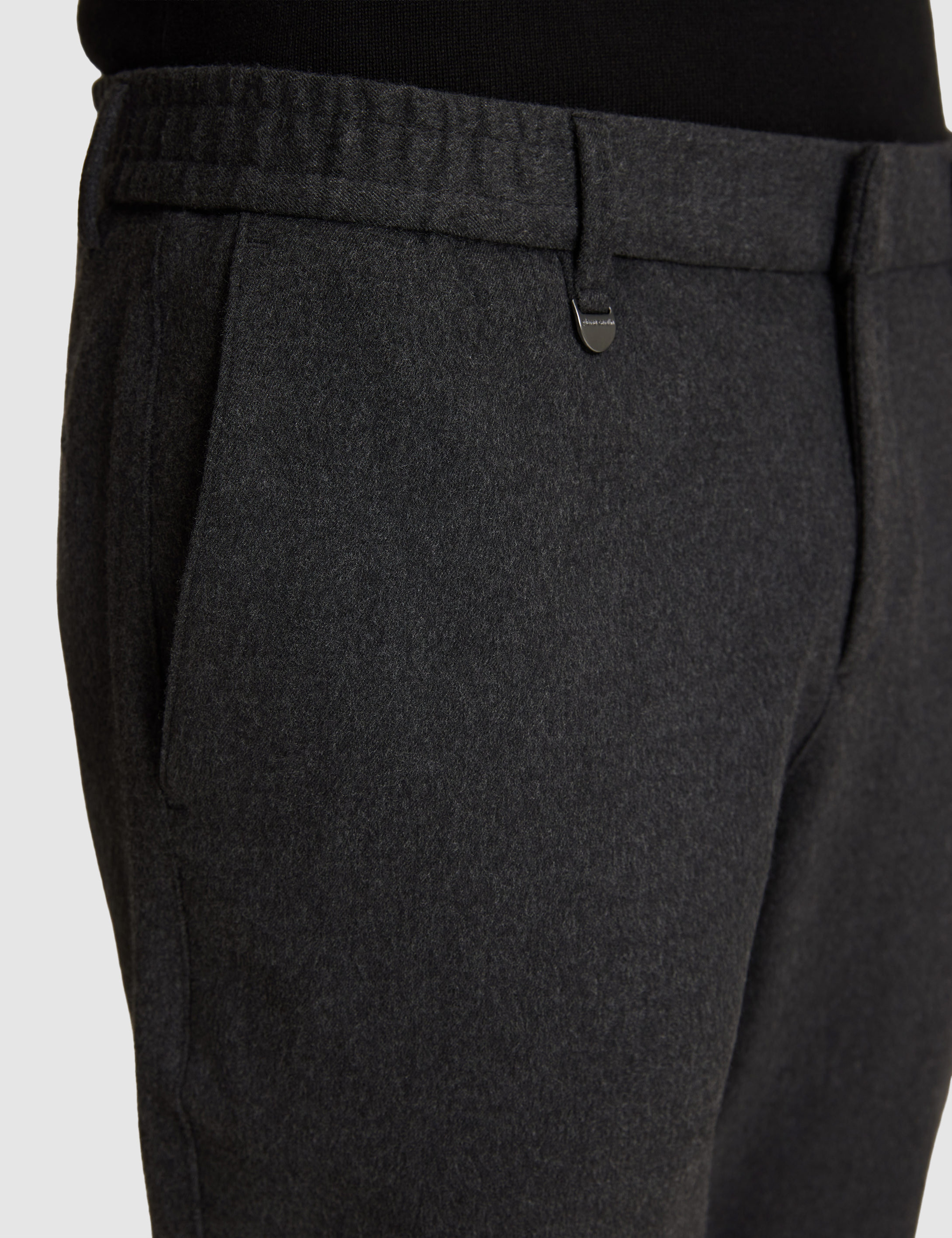 Antrasit Slim Fit Kumaş Pantolon - Image 6