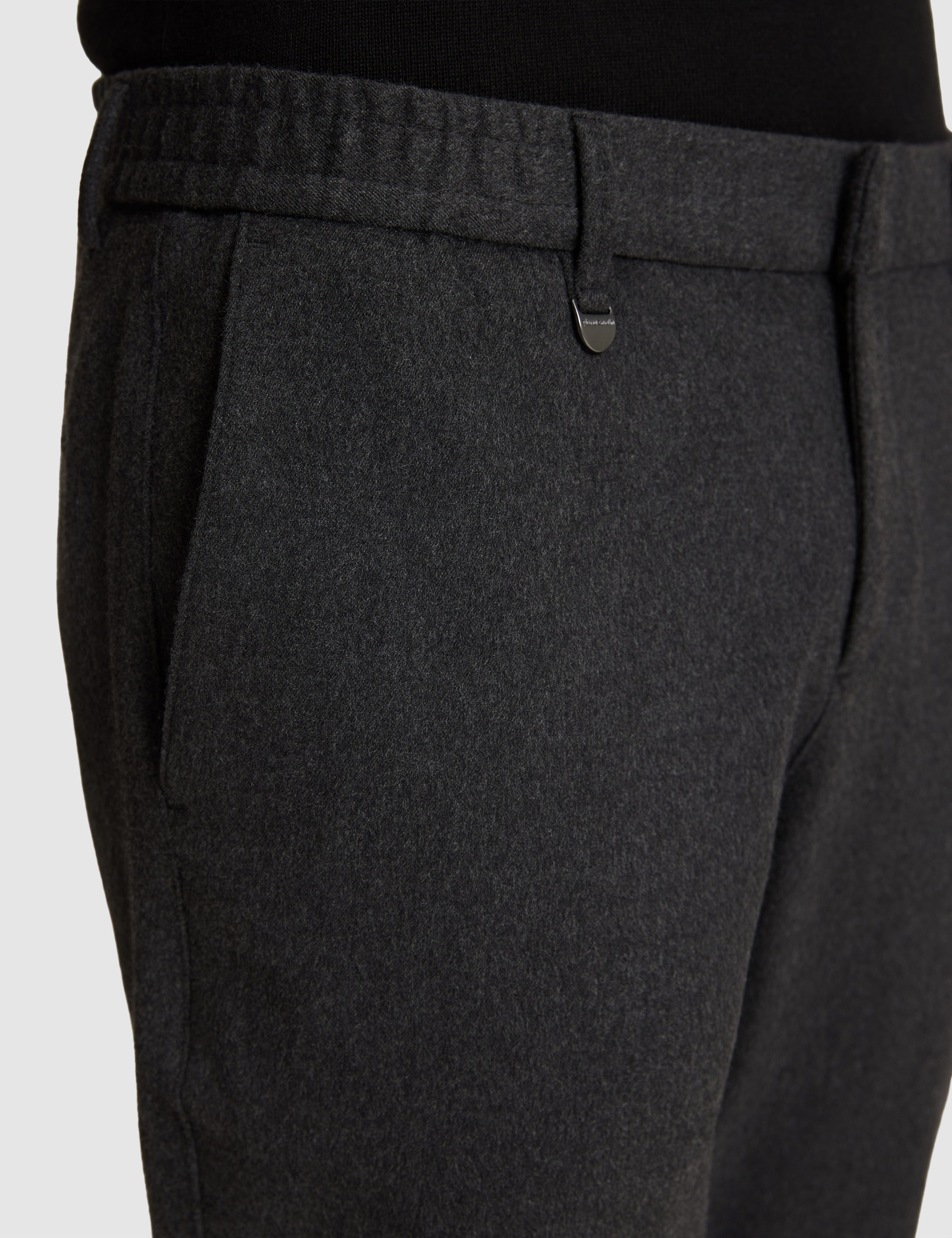 Antrasit Slim Fit Kumaş Pantolon