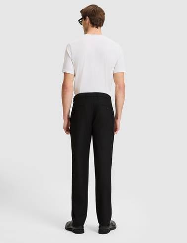 Siyah SLIM TAILORED Kumaş Pantolon