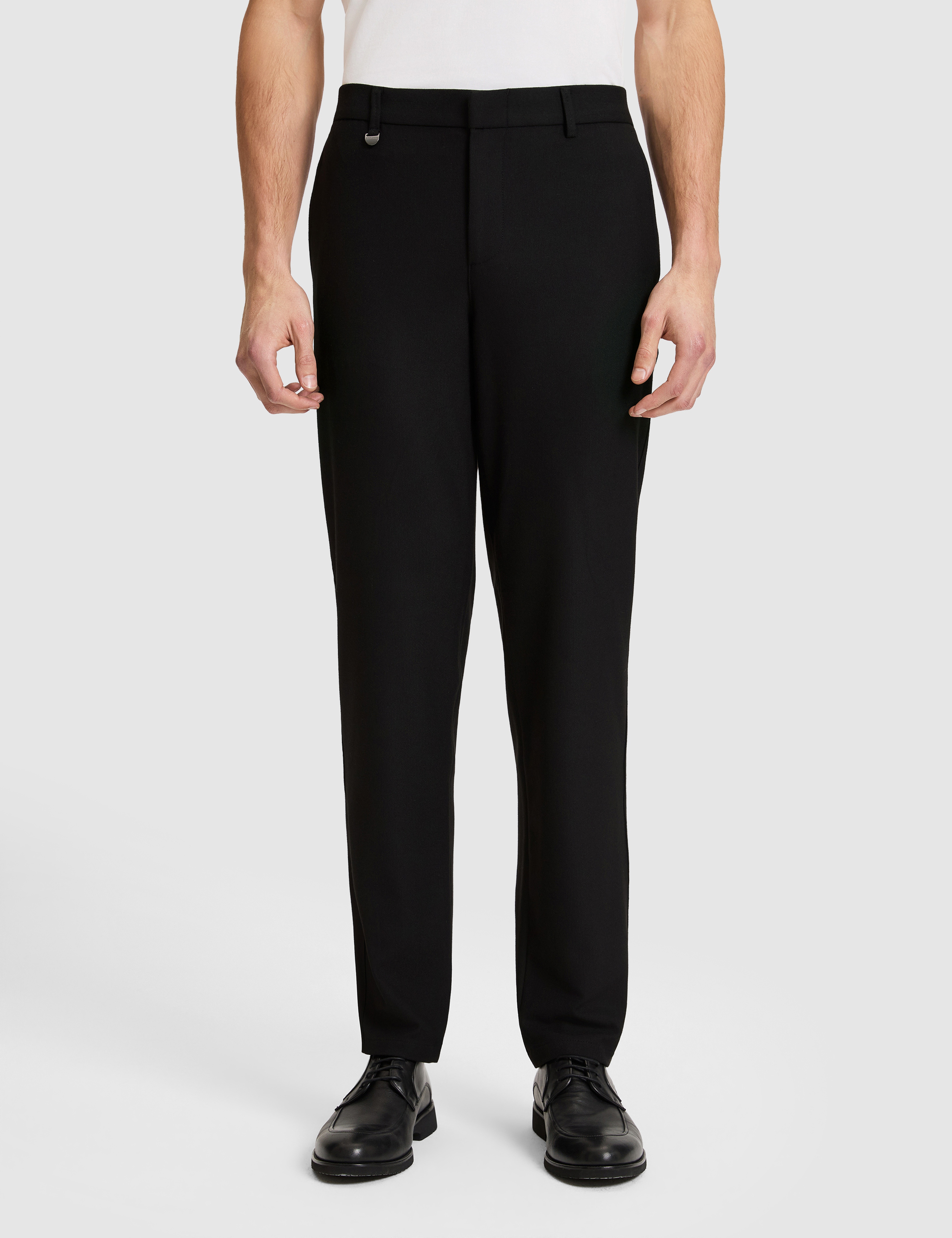 Siyah SLIM TAILORED Kumaş Pantolon