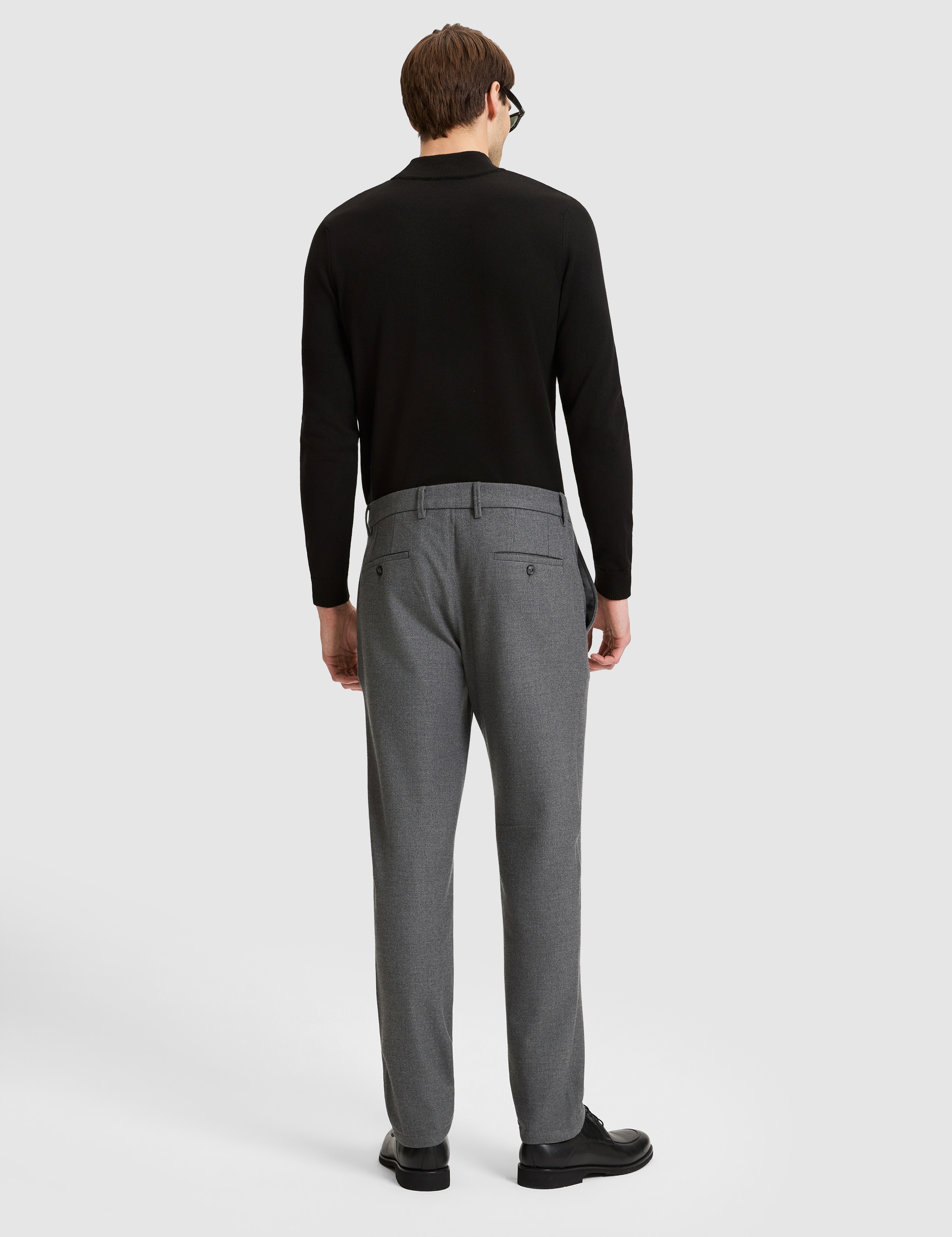 Füme SLIM TAILORED Kumaş Pantolon - Image 5