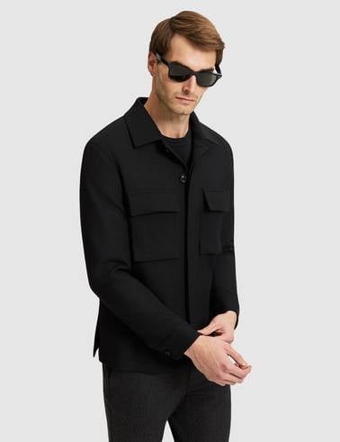Siyah Regular Fit Ceket