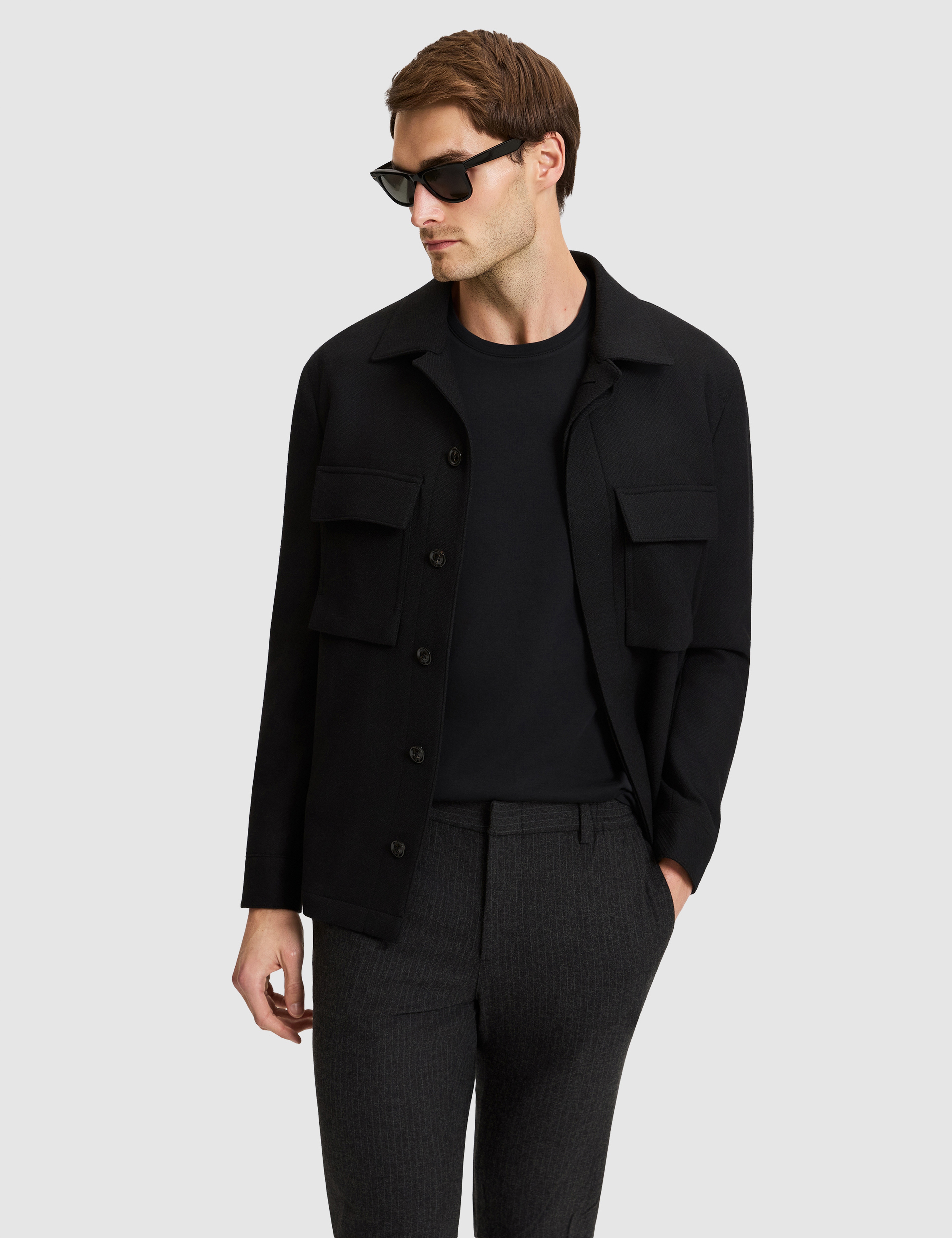 Siyah Regular Fit Ceket