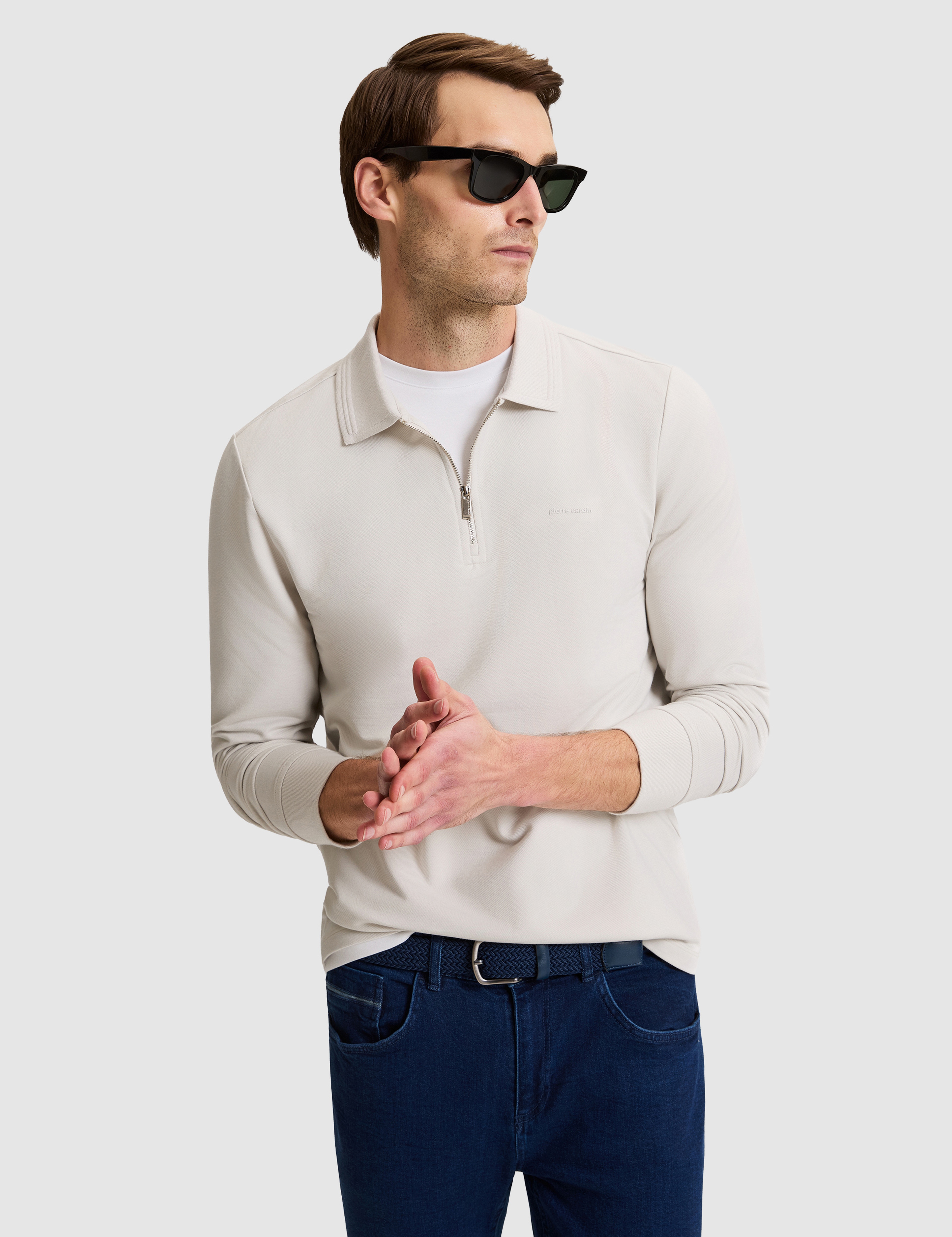 Bej Regular Fit Sweatshirt - Image 2