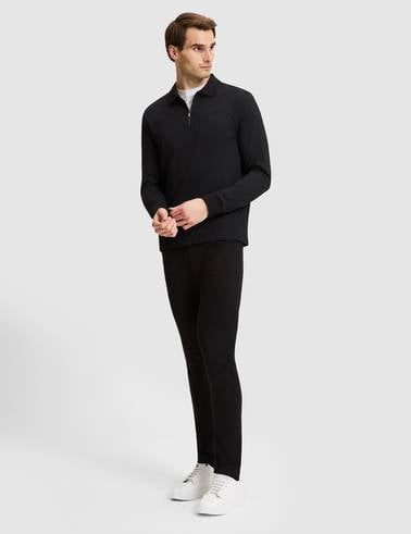 Siyah Regular Fit Sweatshirt
