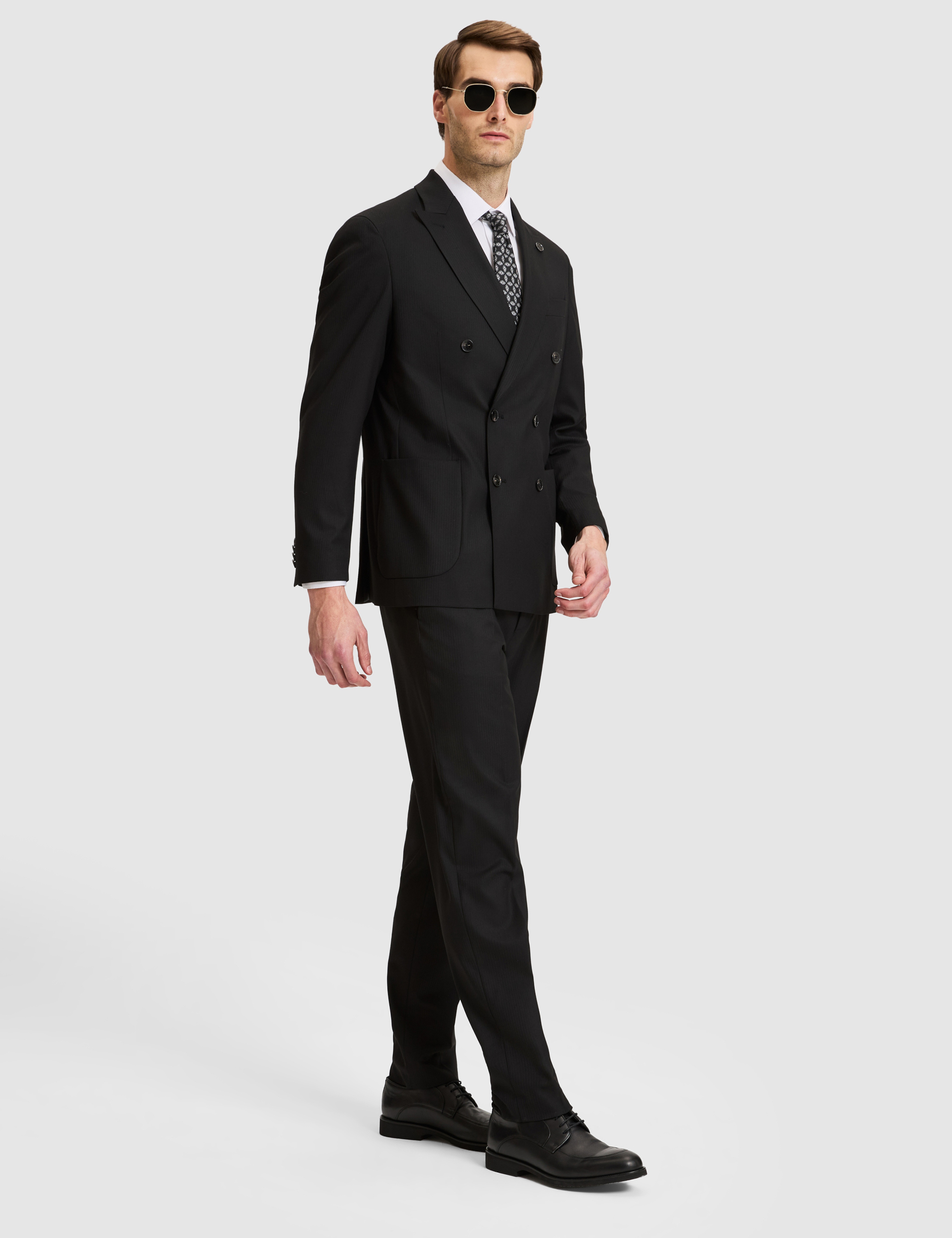 Siyah Slim Fit Takım Elbise - Image 2