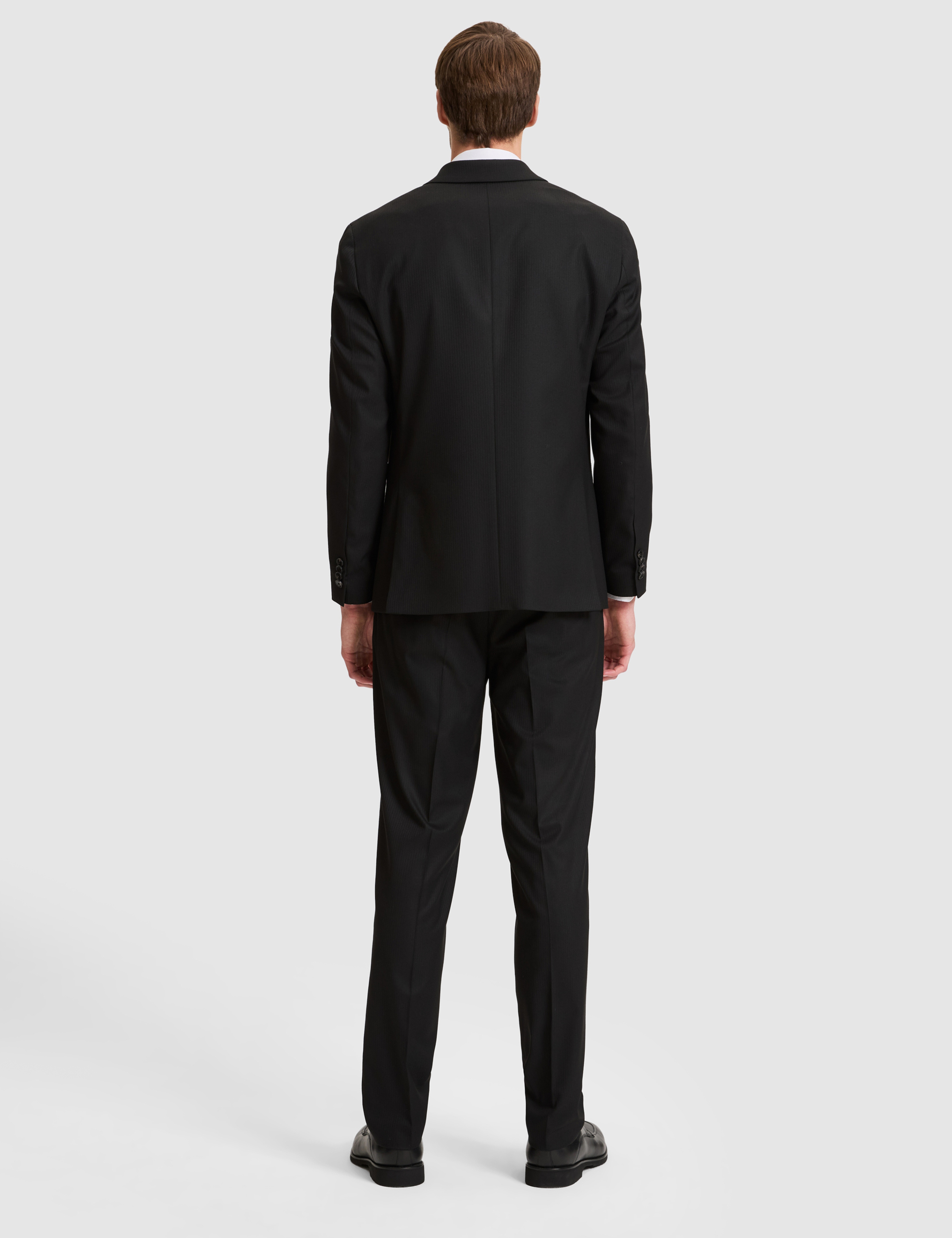 Siyah Slim Fit Takım Elbise - Image 6